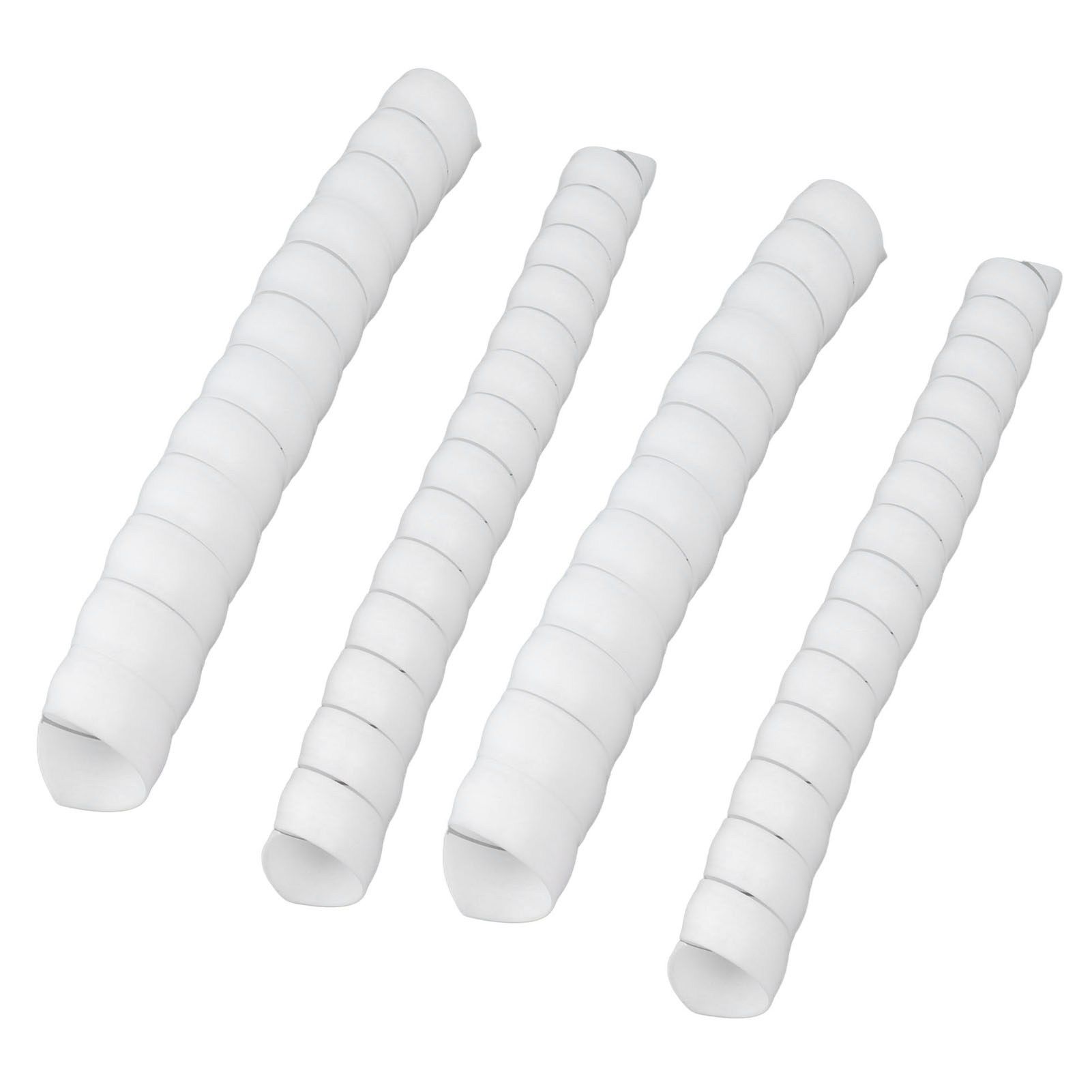 Tree Trunk Protector Plastic Spiral Tree Guard Tree Bark Protector Tube Wraps to Protect Saplings Plants From Deer Rabbit Rodents Mowers 4pcs - Image 2