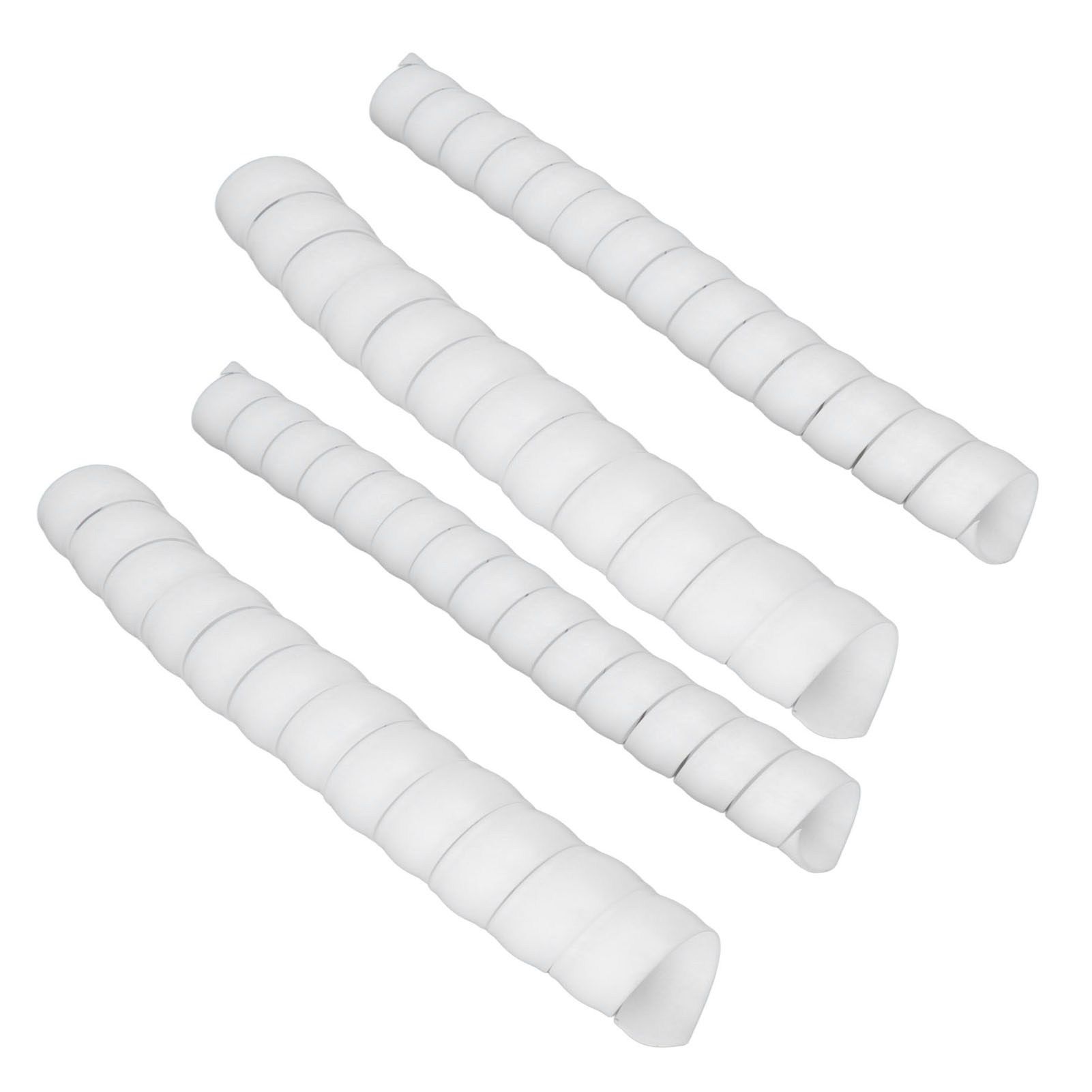 Tree Trunk Protector Plastic Spiral Tree Guard Tree Bark Protector Tube Wraps to Protect Saplings Plants From Deer Rabbit Rodents Mowers 4pcs - Image 3