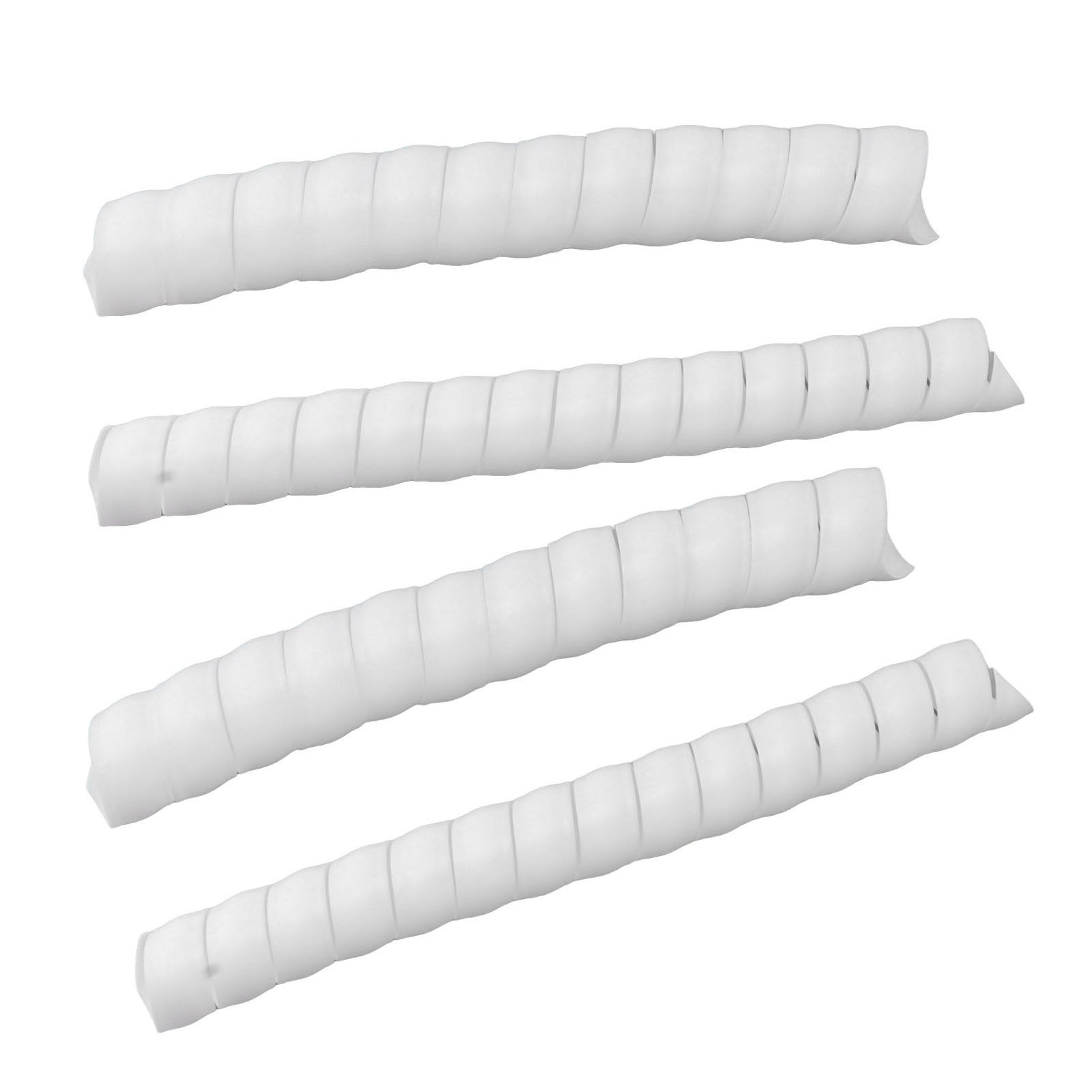 Tree Trunk Protector Plastic Spiral Tree Guard Tree Bark Protector Tube Wraps to Protect Saplings Plants From Deer Rabbit Rodents Mowers 4pcs - Image 6