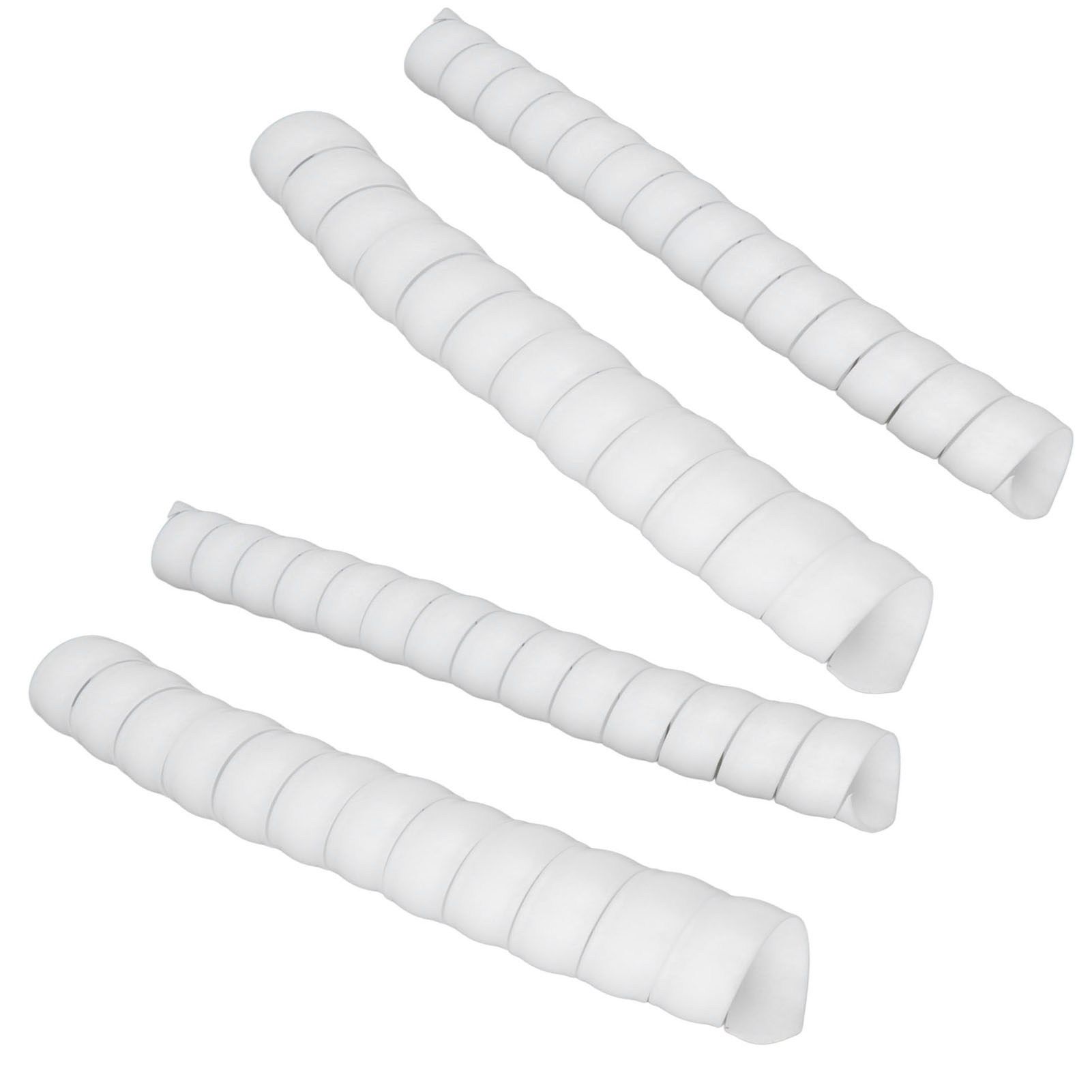 Tree Trunk Protector Plastic Spiral Tree Guard Tree Bark Protector Tube Wraps to Protect Saplings Plants From Deer Rabbit Rodents Mowers 4pcs - Image 7