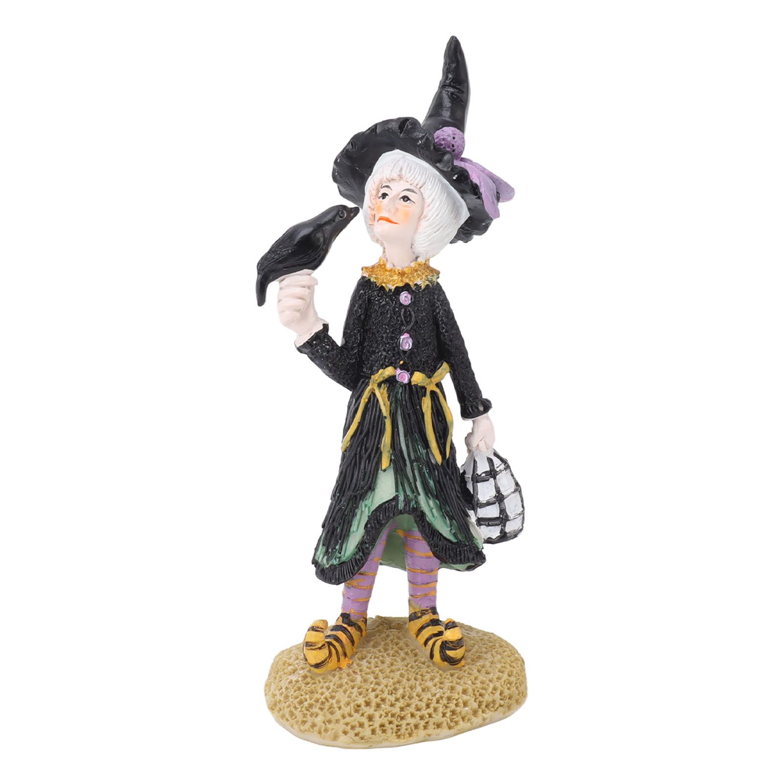 Witch Dolls Figure Handmade Resin Charming Witch Doll Decoration Ornaments for Office Bedroom Desktop - Image 1