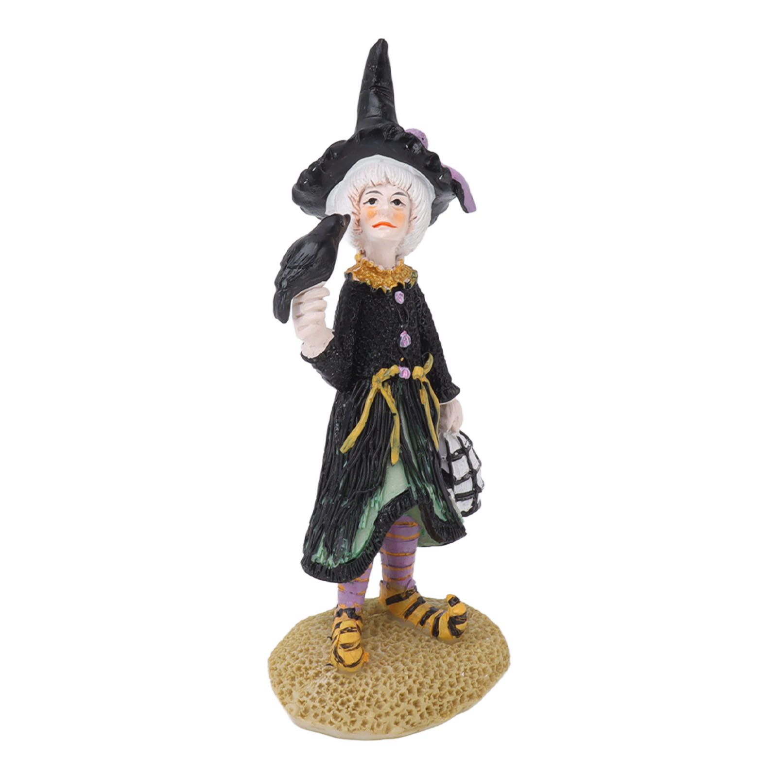 Witch Dolls Figure Handmade Resin Charming Witch Doll Decoration Ornaments for Office Bedroom Desktop - Image 4