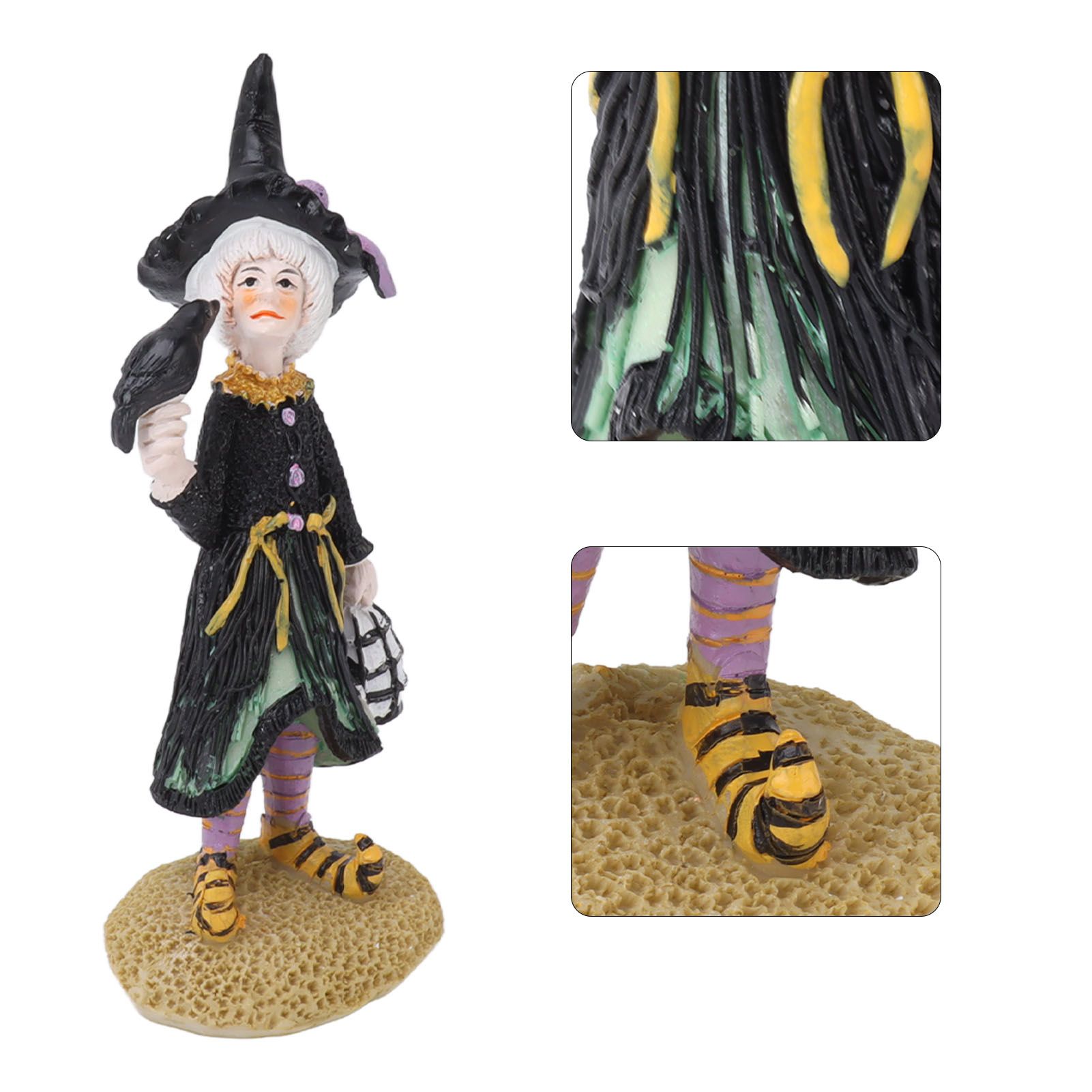Witch Dolls Figure Handmade Resin Charming Witch Doll Decoration Ornaments for Office Bedroom Desktop - Image 8