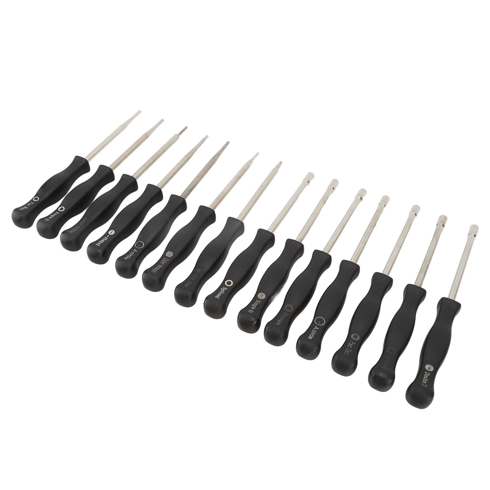 14Pcs Carburetor Adjustment Tool ABS Carb Tune Up Adjusting Tool Portable for String Trimmers Chain Saws Leaf Blowers - Image 4