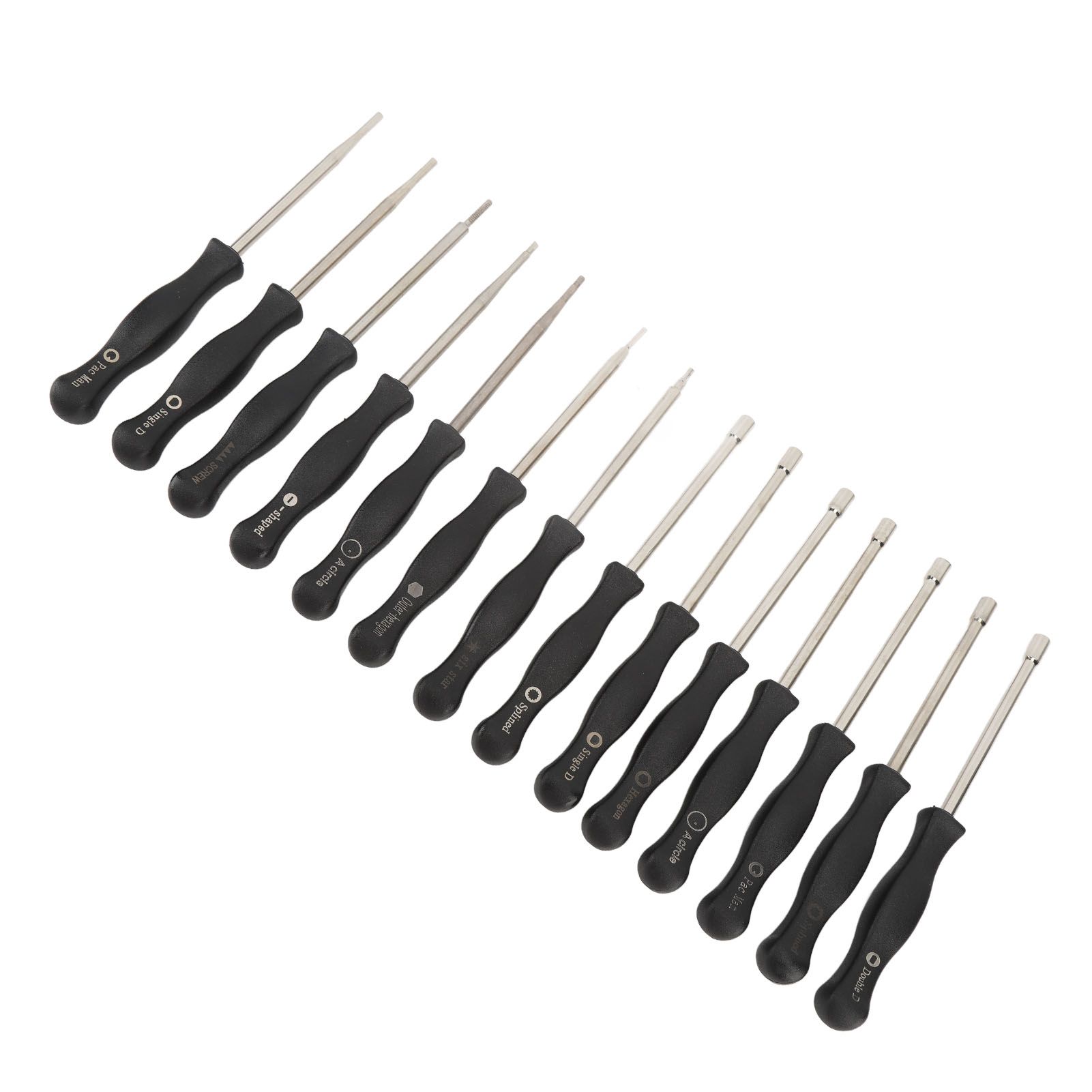 14Pcs Carburetor Adjustment Tool ABS Carb Tune Up Adjusting Tool Portable for String Trimmers Chain Saws Leaf Blowers - Image 7