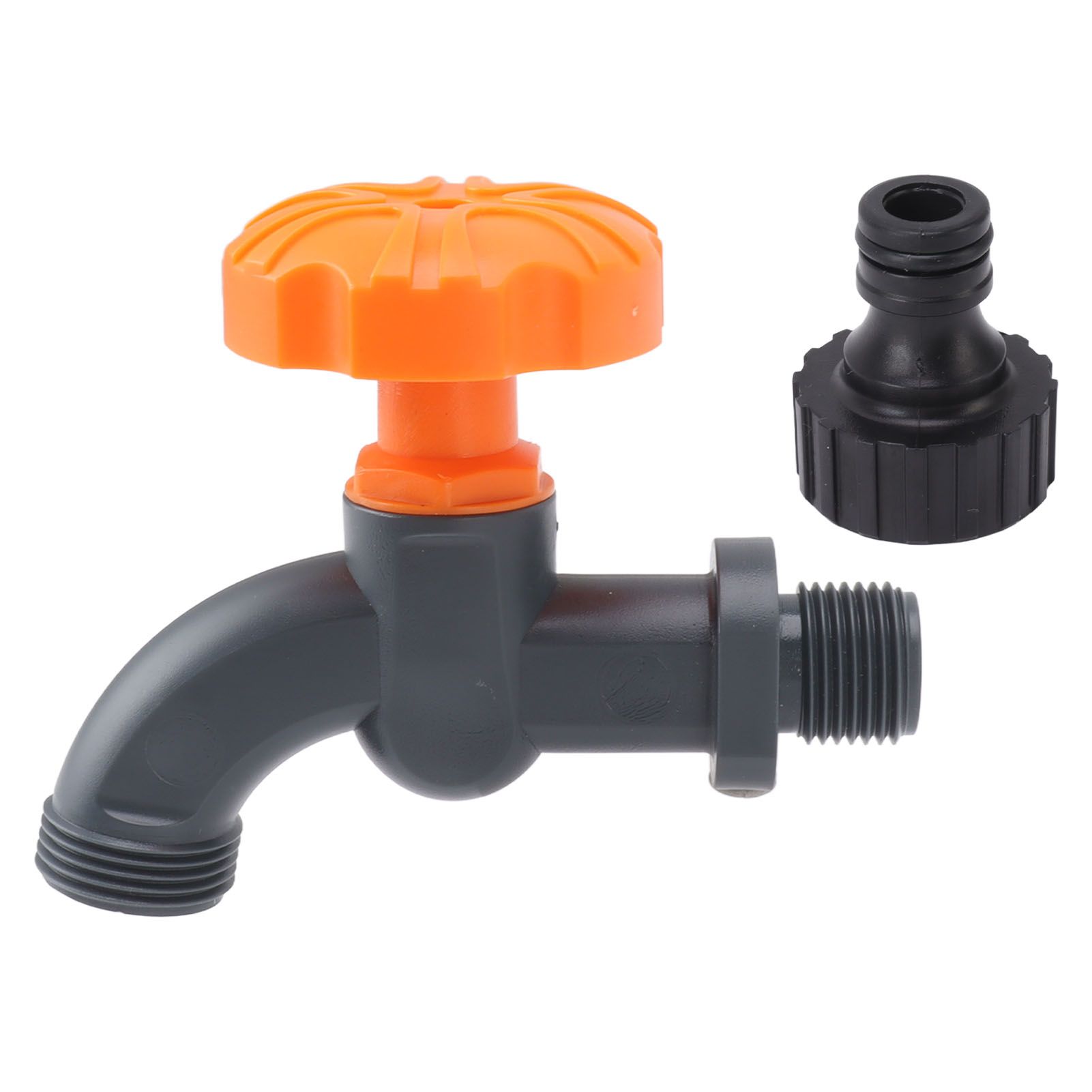 Hose Bibb Multifunctional Plastic Steel Sealing Leakproof Garden Water Hose Bibb for Aquarium Fish Tank RV Farm - Image 1
