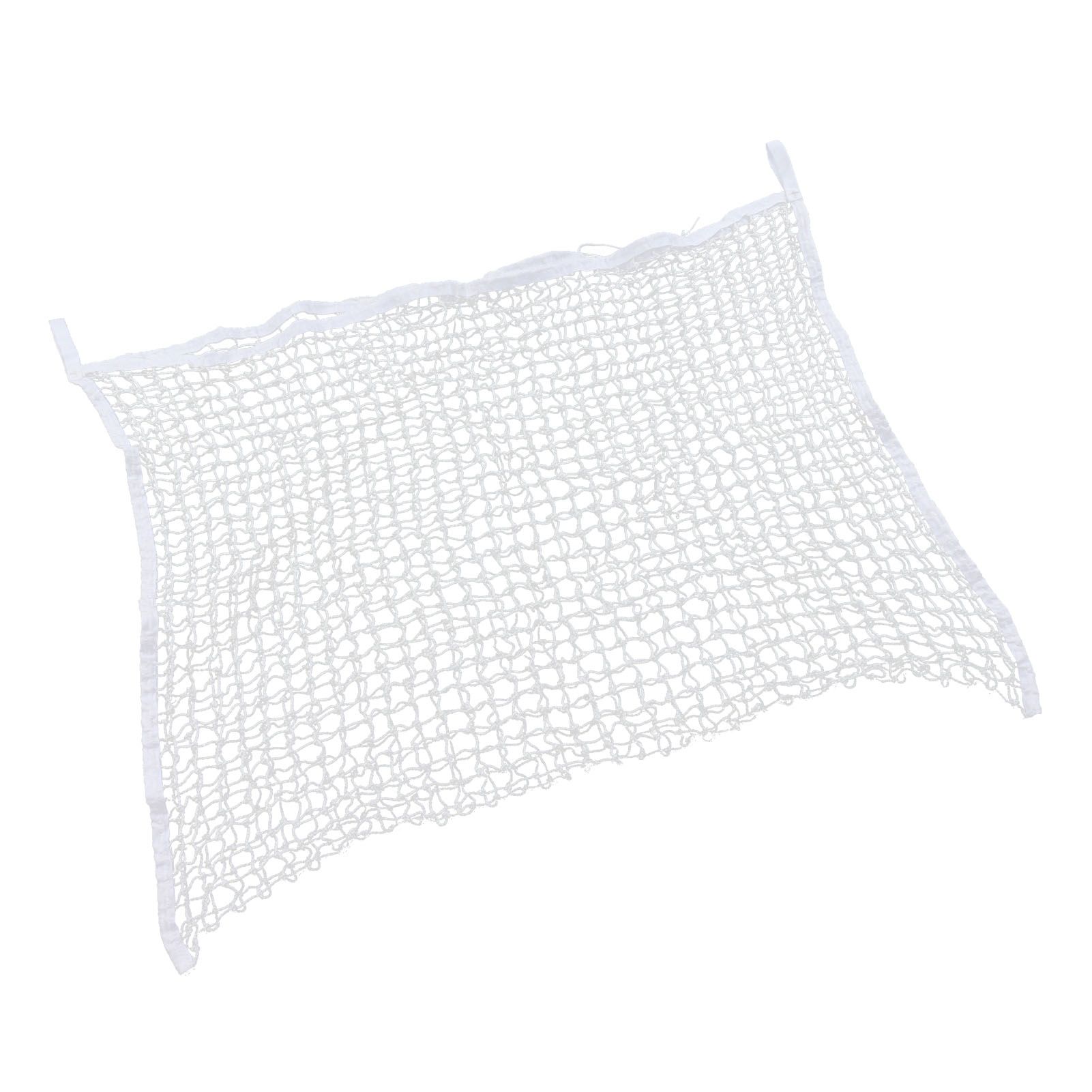 Hay Net Bag PE Woven Rope Mesh Hole Bag Horses Slow Feeder Forage Storage Pouch White 60x90cm / 23.6x35.4in - Image 4