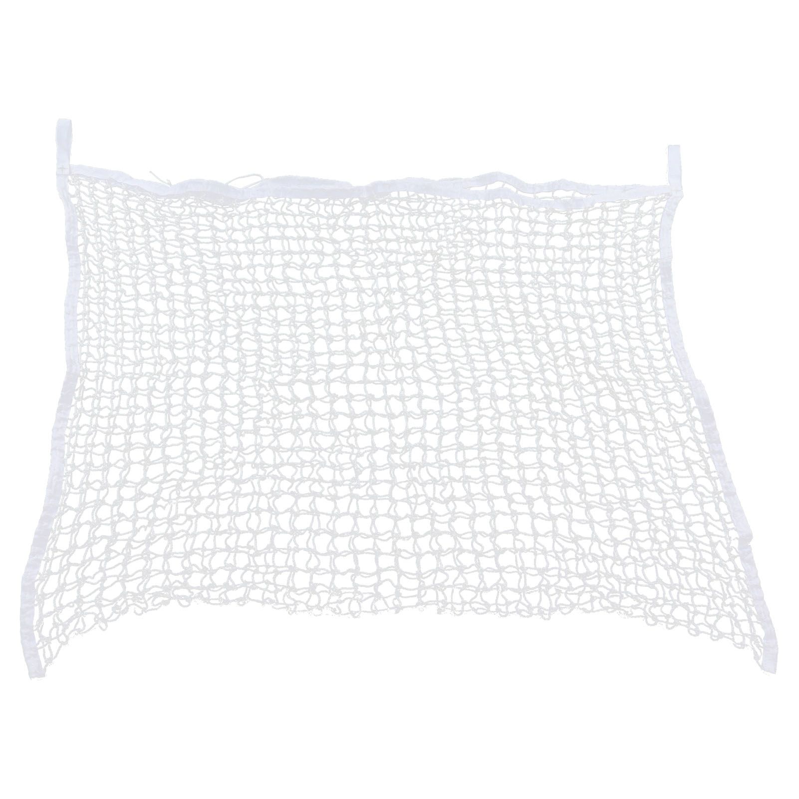 Hay Net Bag PE Woven Rope Mesh Hole Bag Horses Slow Feeder Forage Storage Pouch White 120x90cm / 47.2x35.4in - Image 2