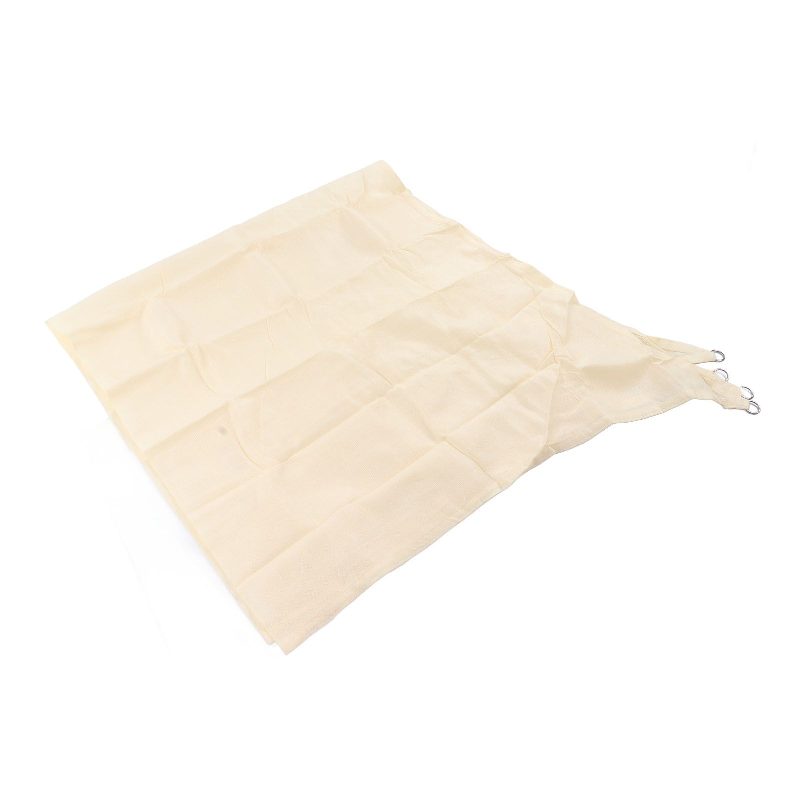 Sun Shade Sail Waterproof Polyester UV Block Canopy with Stainless Steel D Ring for Garden Swimming Pool 9.8x9.8ft - Image 5