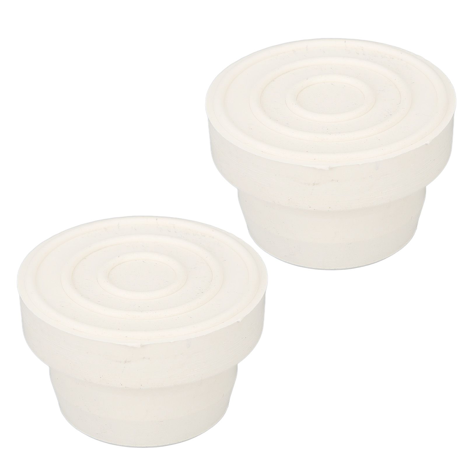 2 Pcs Pool Ladder Bumpers Ladder Tubing Inside End Plug Caps Swimming Pool Accessory Supplies S 5.7x5.7x3.7cm - Image 2