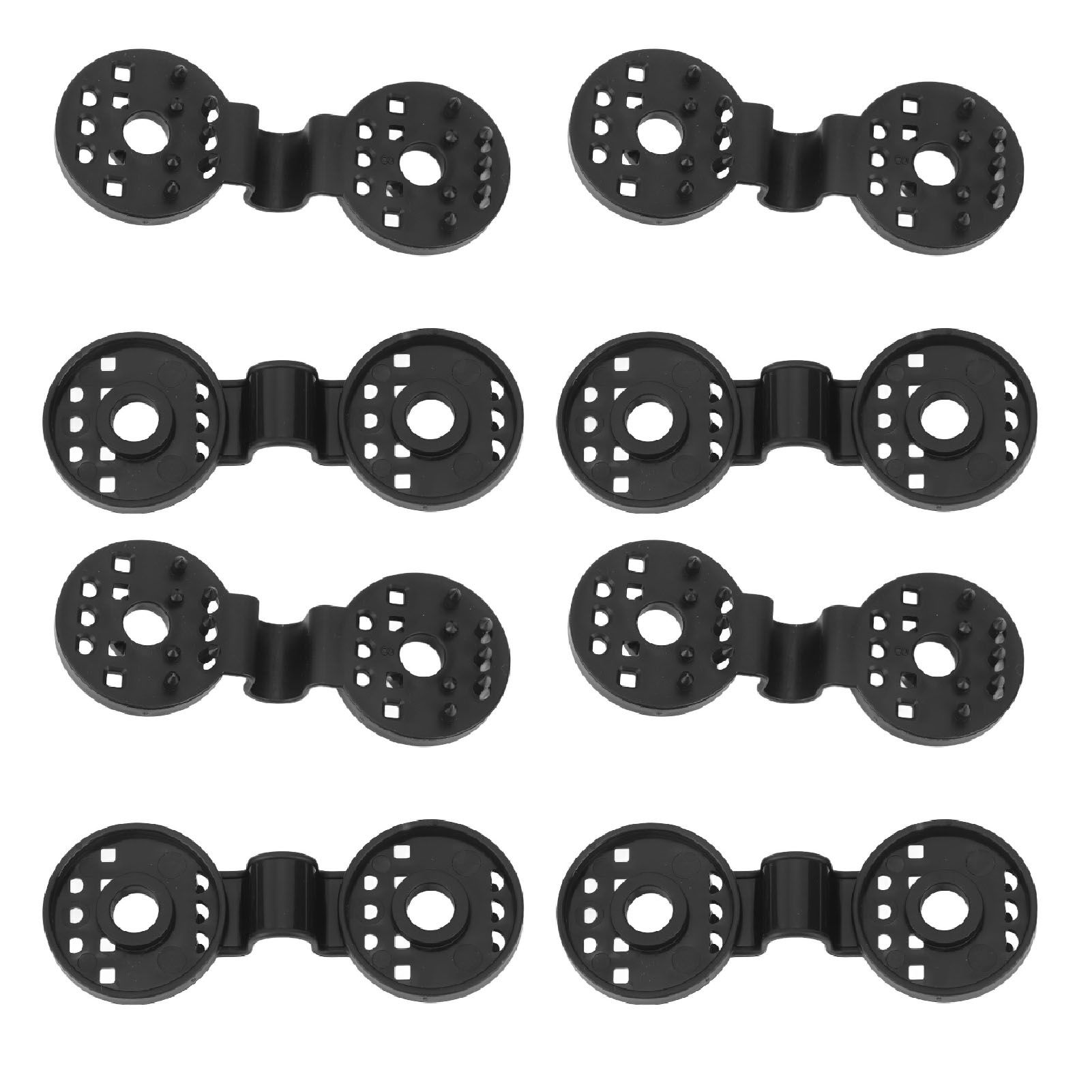 20 Pcs Shade Cloth Lock Grip PP Net Fence Fabric Fixing Clamp for Insect Garden Agricultural Nets - Image 3