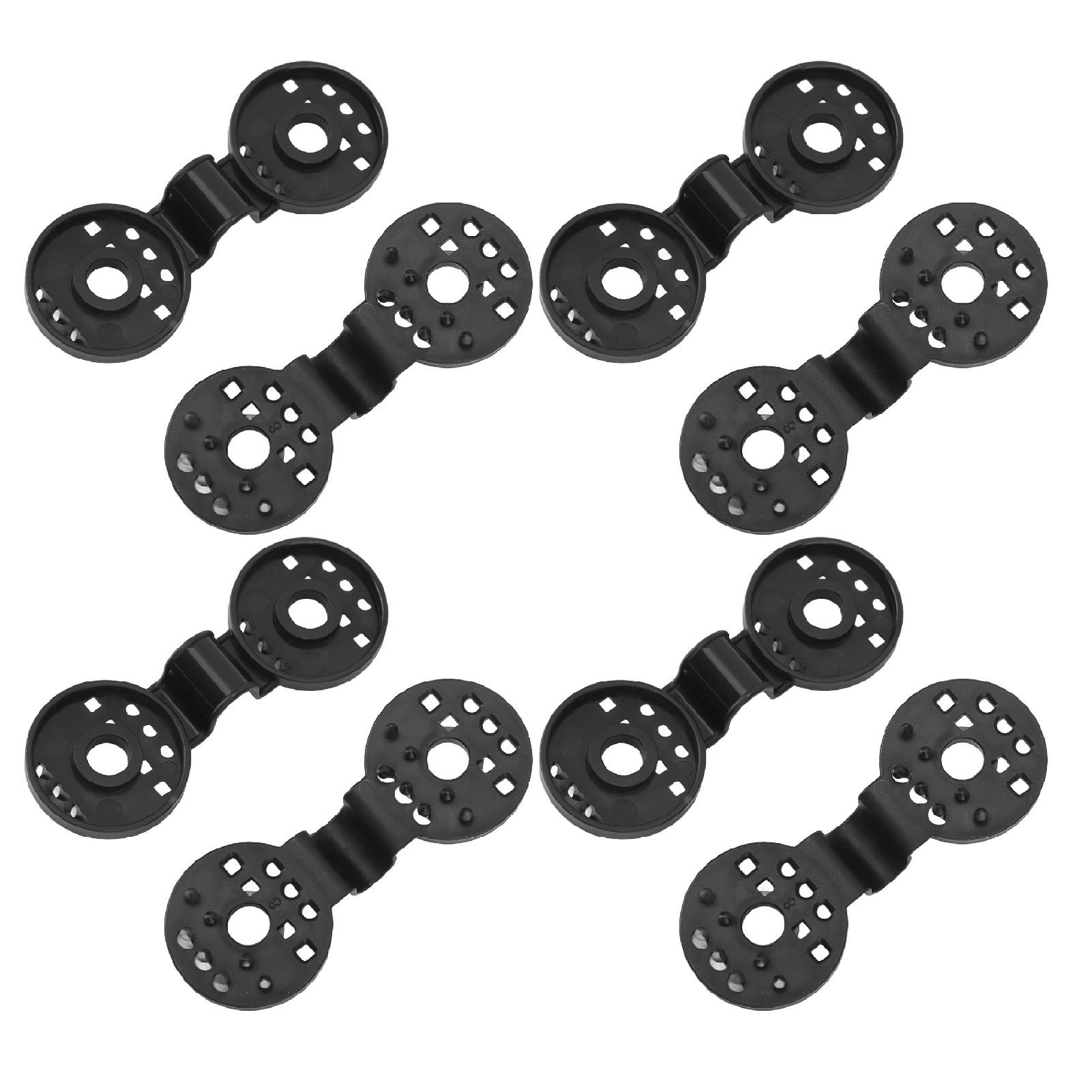 20 Pcs Shade Cloth Lock Grip PP Net Fence Fabric Fixing Clamp for Insect Garden Agricultural Nets - Image 4