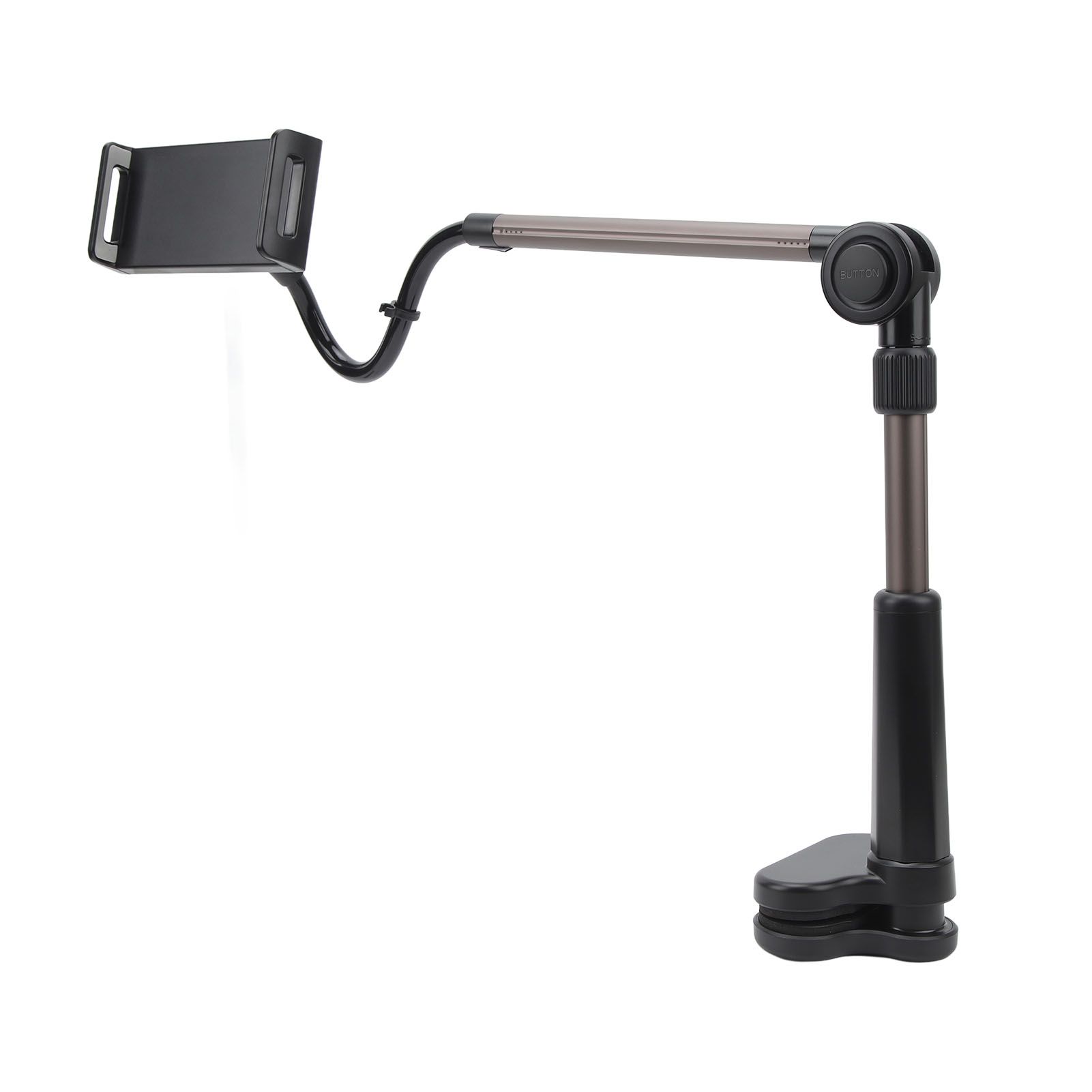 Tablet Clamp Holder Desk Mount Stable Flexible 360 Degree Rotation Universal Phone Clamp Bracket - Image 5