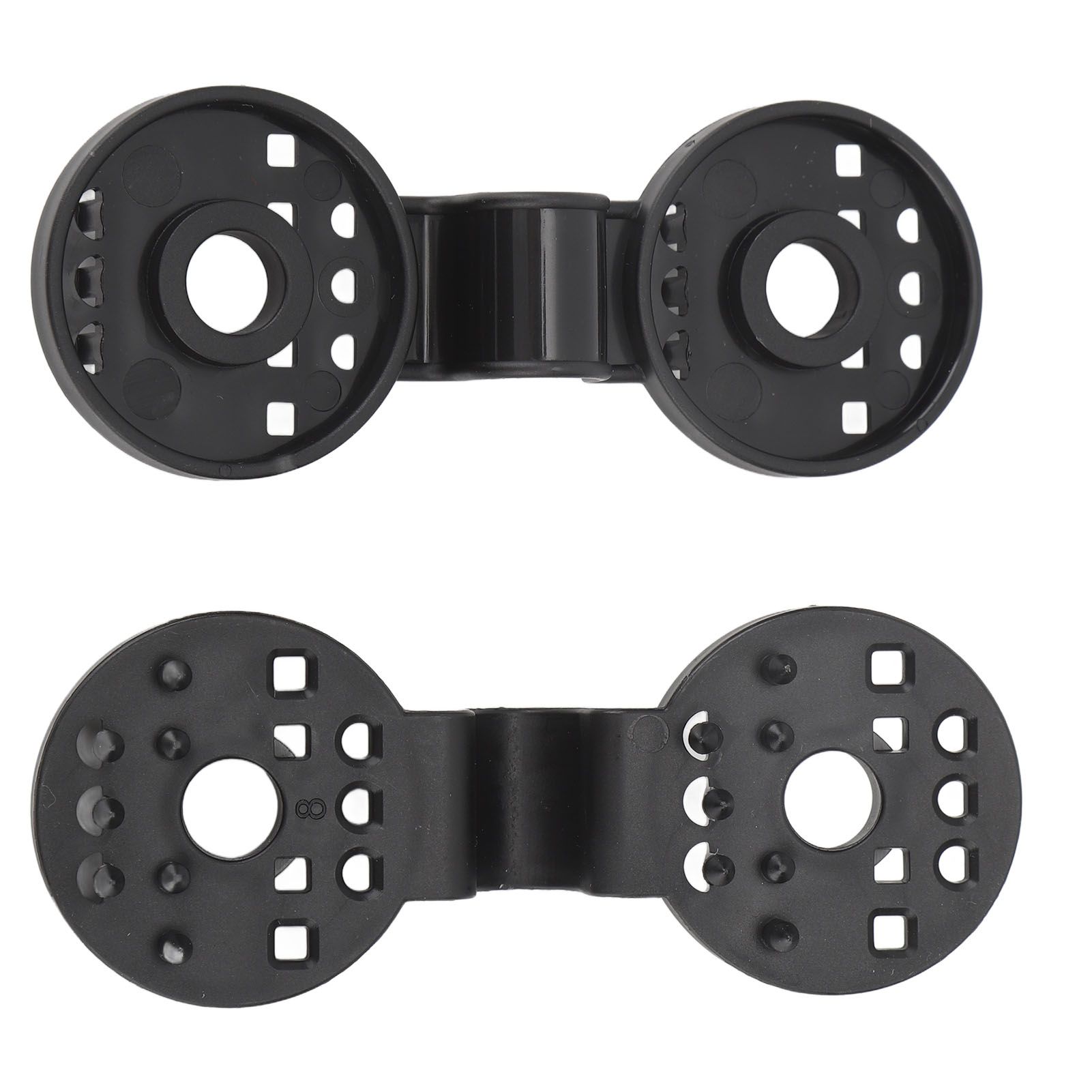 100pcs Shade Cloth Plastic Clips Round Fixing Clips for Greenhouse Outdoor Garden Anti Bird Netting Agricultural Sunshade Black - Image 8