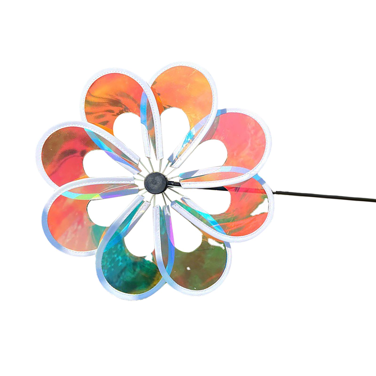 Wind Spinner Garden Yard Decoration Cartoon Outdoor Pinwheel Windmill Toy for Kid Diameter 30cm Rod 45cm Height 60cm - Image 4