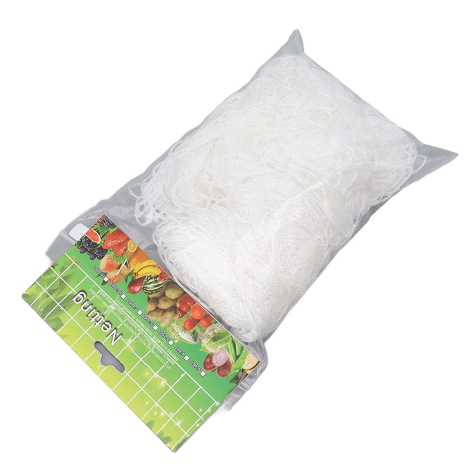 White Garden Plant Trellis Polyester Netting Fruits Vegetables Plants Trellis Net Multi Layer Climbing Plants Trellis Net for Home Yard Farm 5x30FT - Image 7