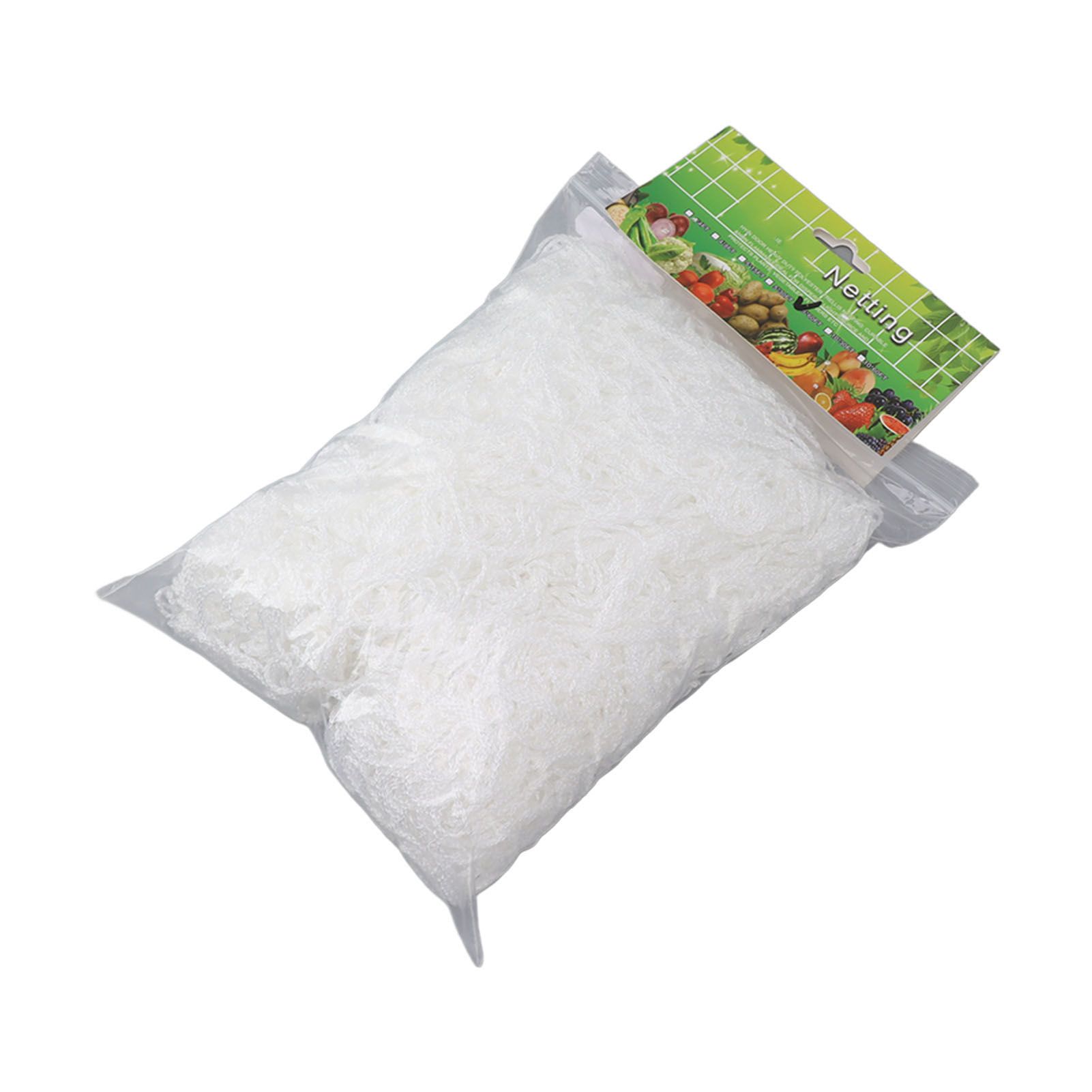 White Garden Plant Trellis Polyester Netting Fruits Vegetables Plants Trellis Net Multi Layer Climbing Plants Trellis Net for Home Yard Farm 5x60FT - Image 4