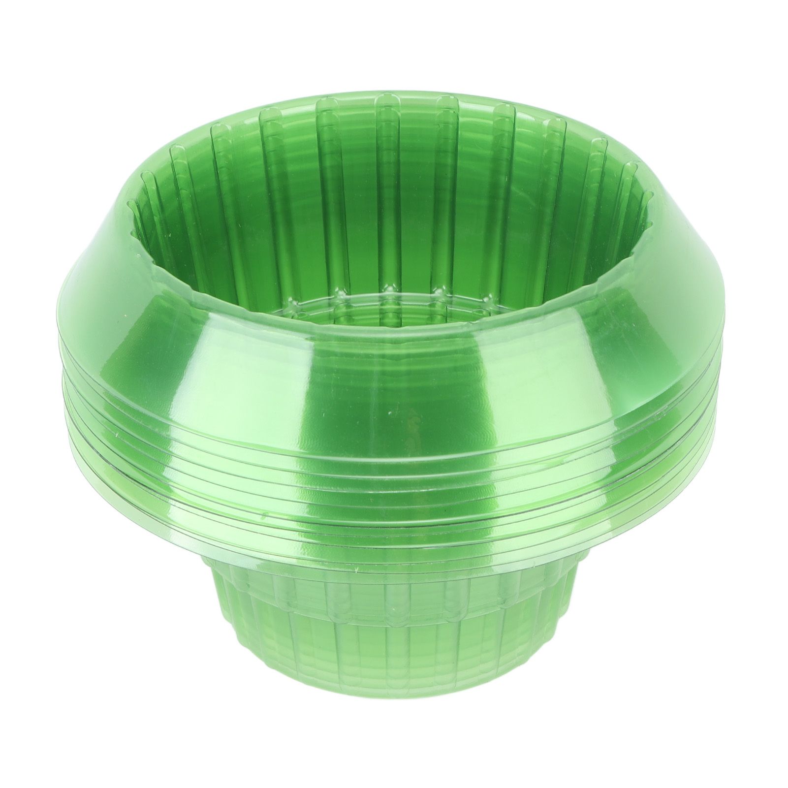 10pcs Green Garden Cloches Plastic Plant Round Cover Reusable Plant Seed Humidity Domes for Home Garden Yard Greenhouse - Image 8