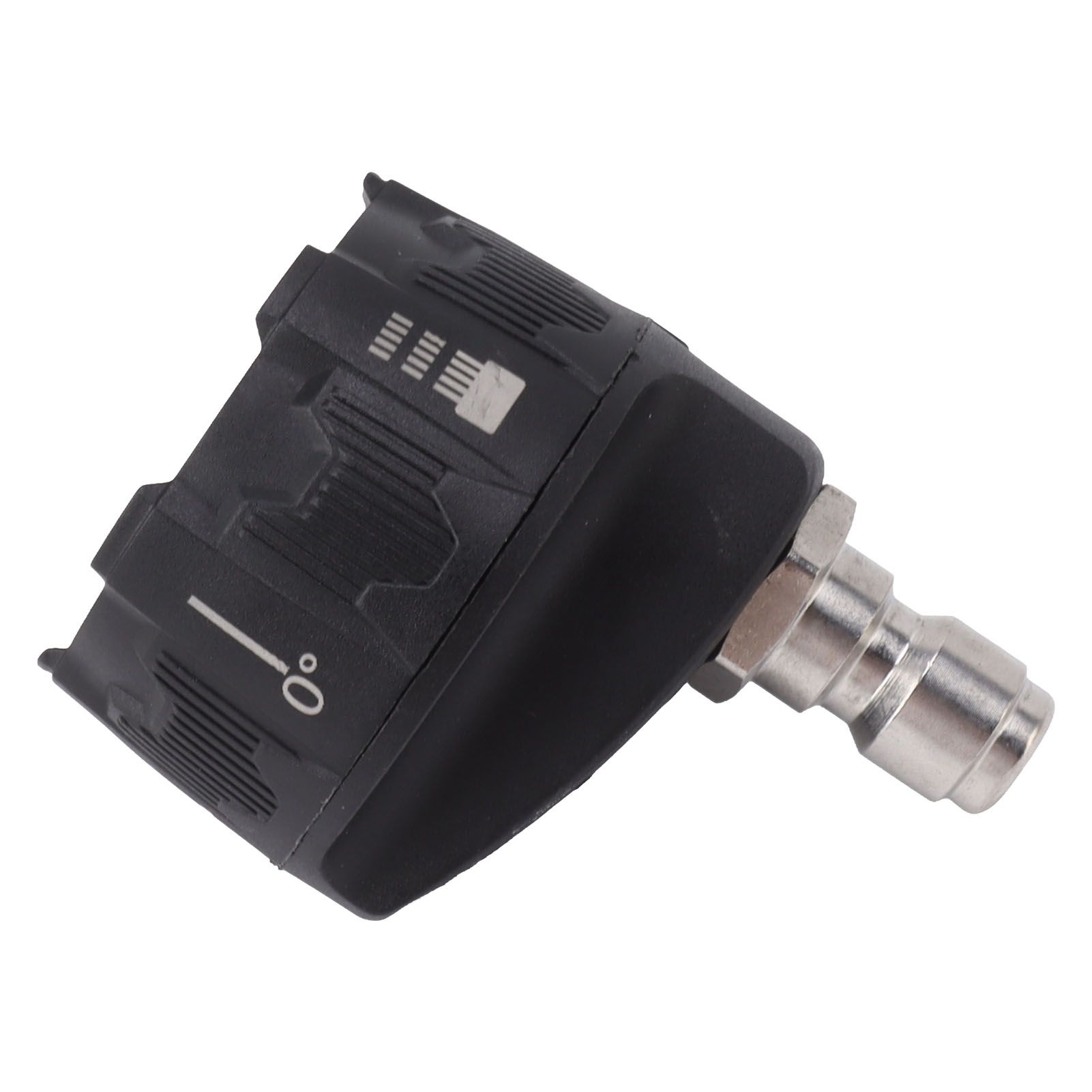 Pressure Washer Spray Nozzle 6 in 1 Multifunctional Adjustable Nozzle 1/4 Plug Interface Connect Tip Black - Image 6