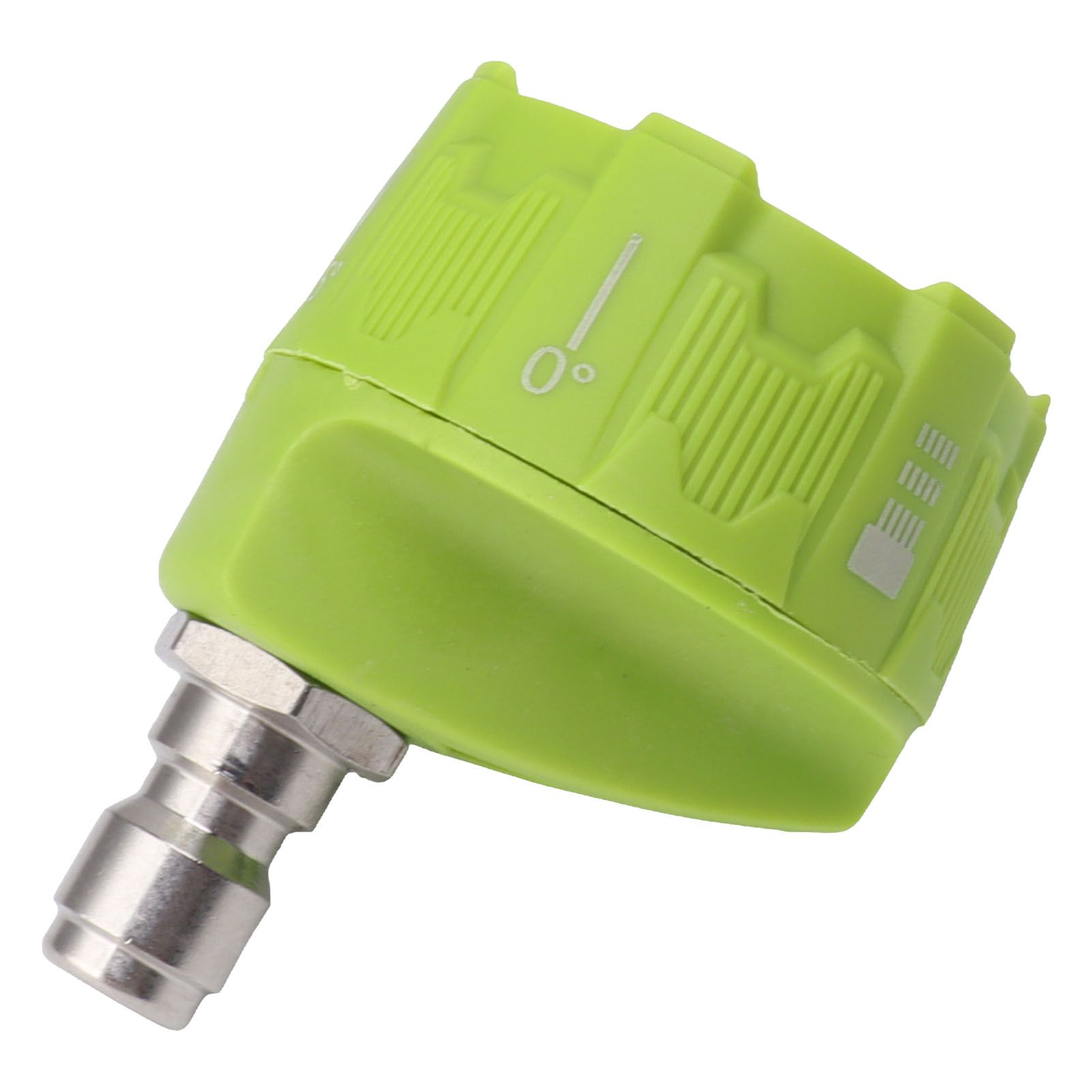 Pressure Washer Spray Nozzle 6 in 1 Multifunctional Adjustable Nozzle 1/4 Plug Interface Connect Tip Green - Image 5