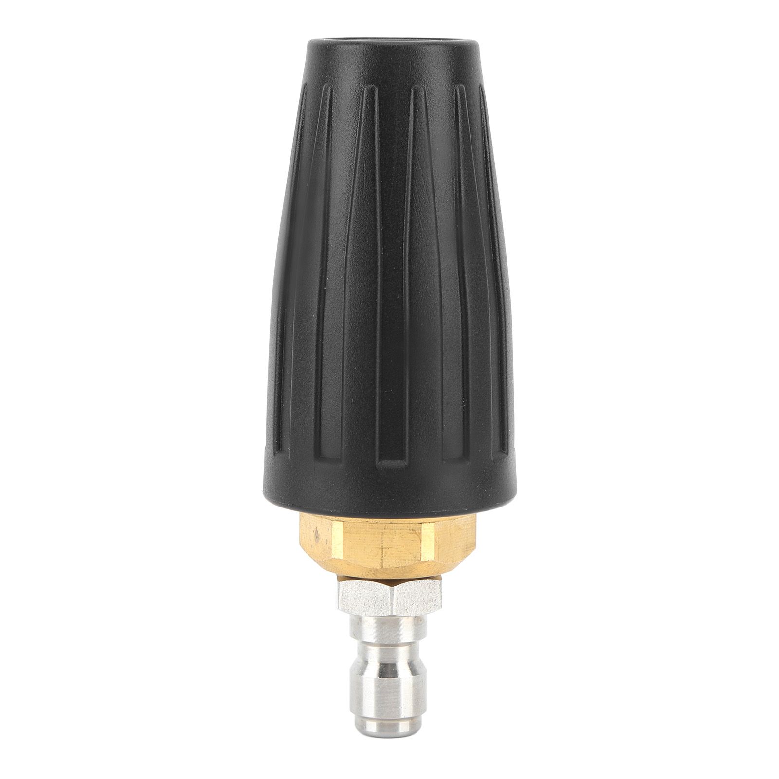 Pressure Washer Turbo Nozzle 1/4in Quick Connect Ceramic Core Copper 3000PSI Rotating Turbo Nozzle Black - Image 7