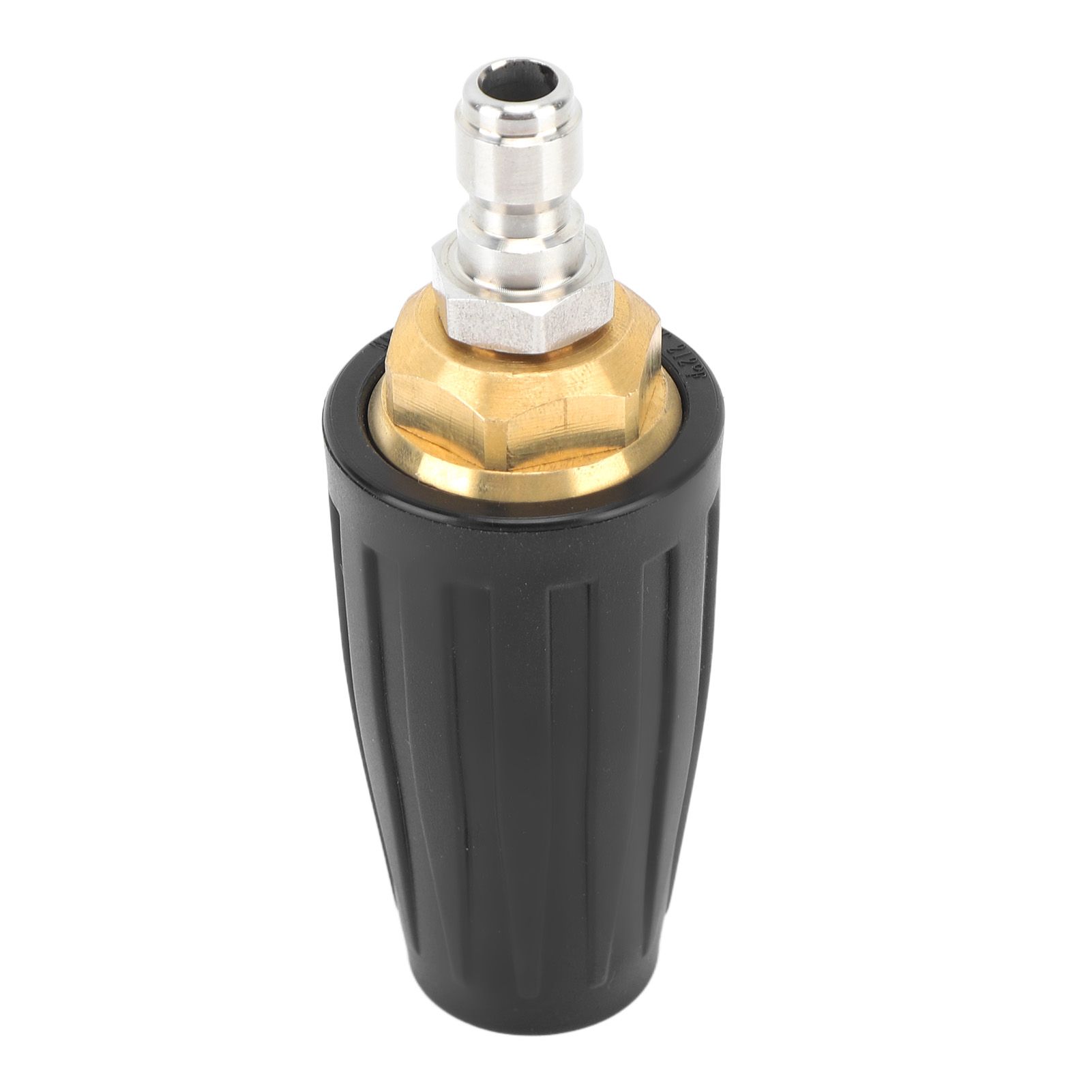 Pressure Washer Turbo Nozzle 1/4in Quick Connect Ceramic Core Copper 3000PSI Rotating Turbo Nozzle Black - Image 8
