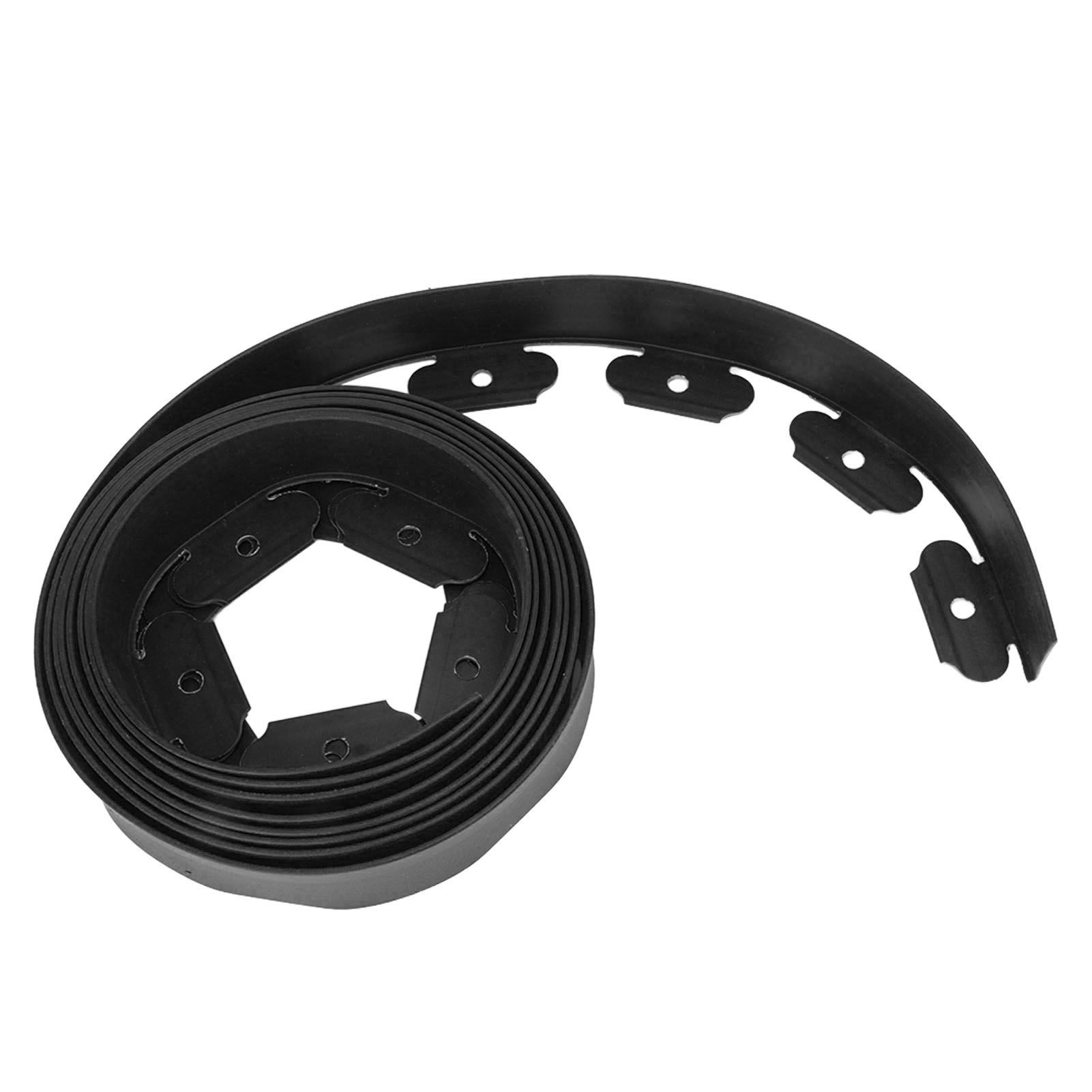 Landscape Edging Kit Lawn Edging Include 15 Spikes PE Garden Edging Border for Landscaping Flower Gardens Lawn - Image 6