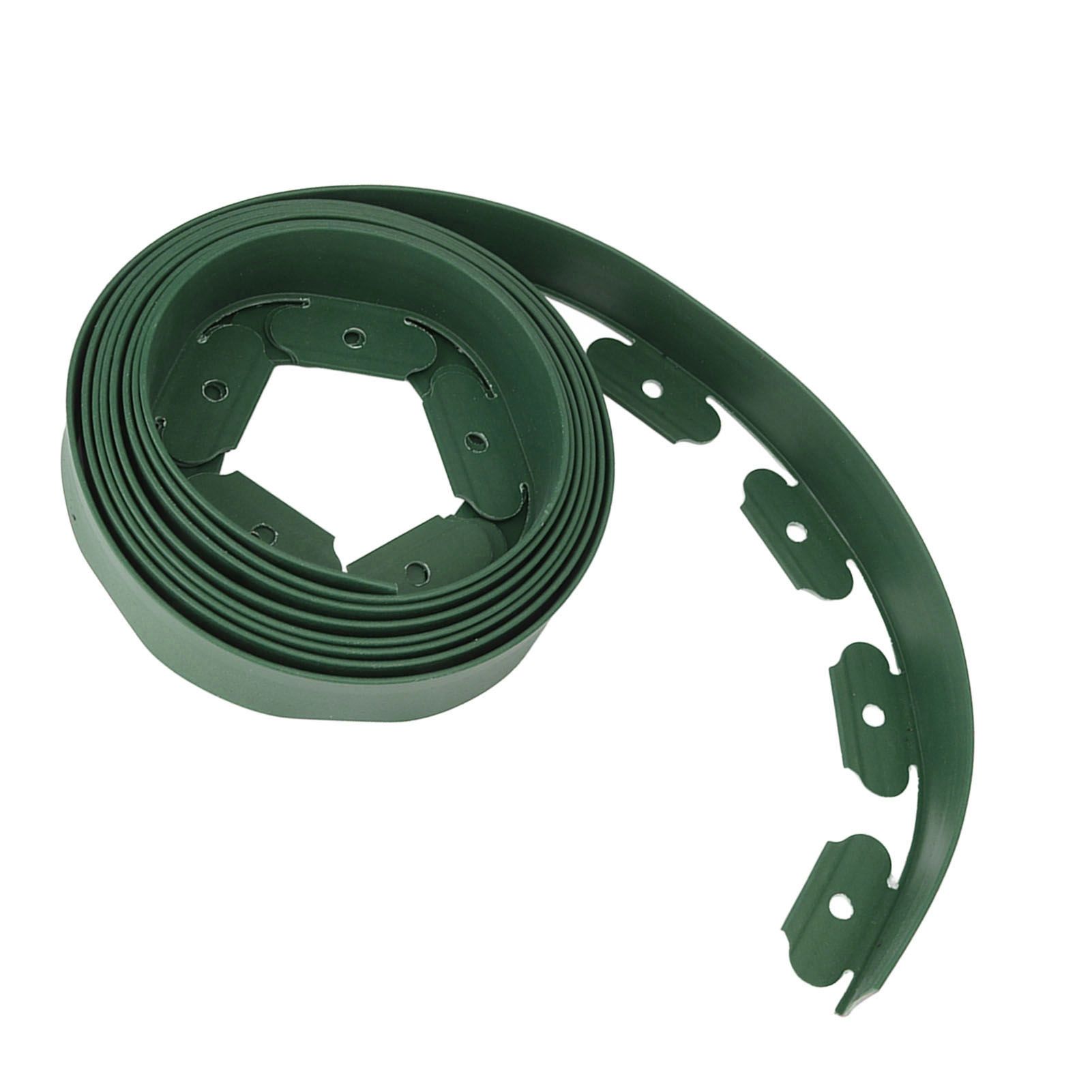 Landscape Edging Kit Lawn Edging Include 15 Spikes PE Garden Edging Border for Landscaping Flower Gardens Lawn - Image 3