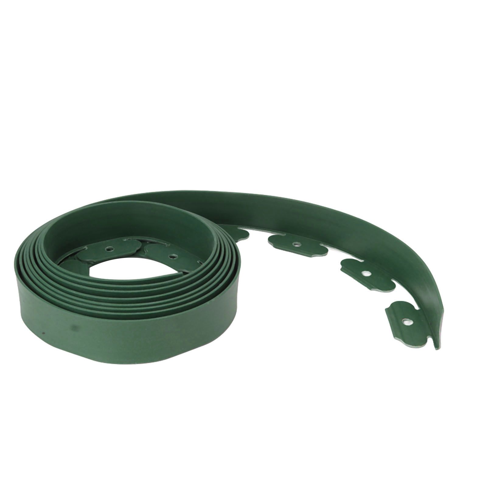 Landscape Edging Kit Lawn Edging Include 15 Spikes PE Garden Edging Border for Landscaping Flower Gardens Lawn - Image 5