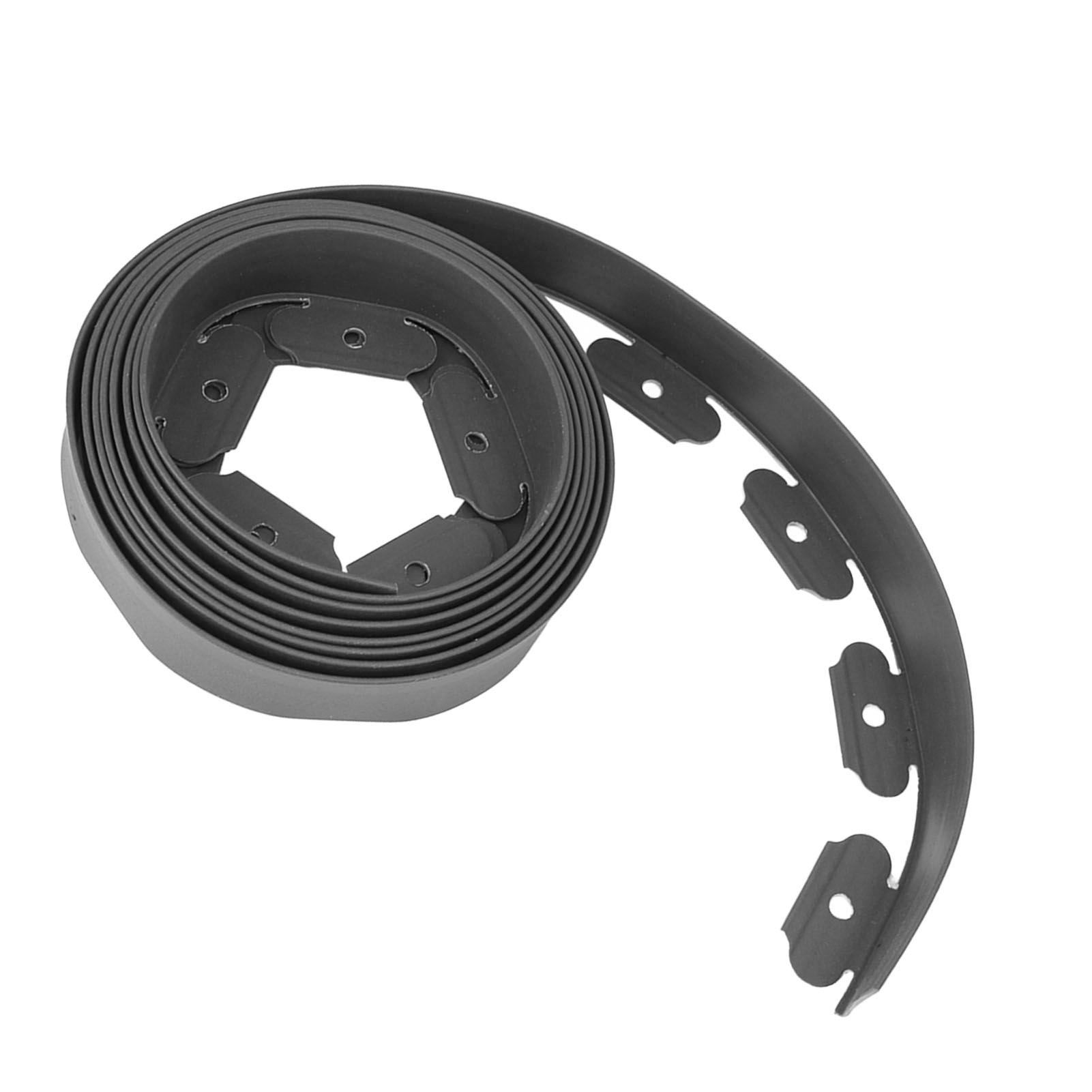 Landscape Edging Kit Lawn Edging Include 15 Spikes PE Garden Edging Border for Landscaping Flower Gardens Lawn - Image 3