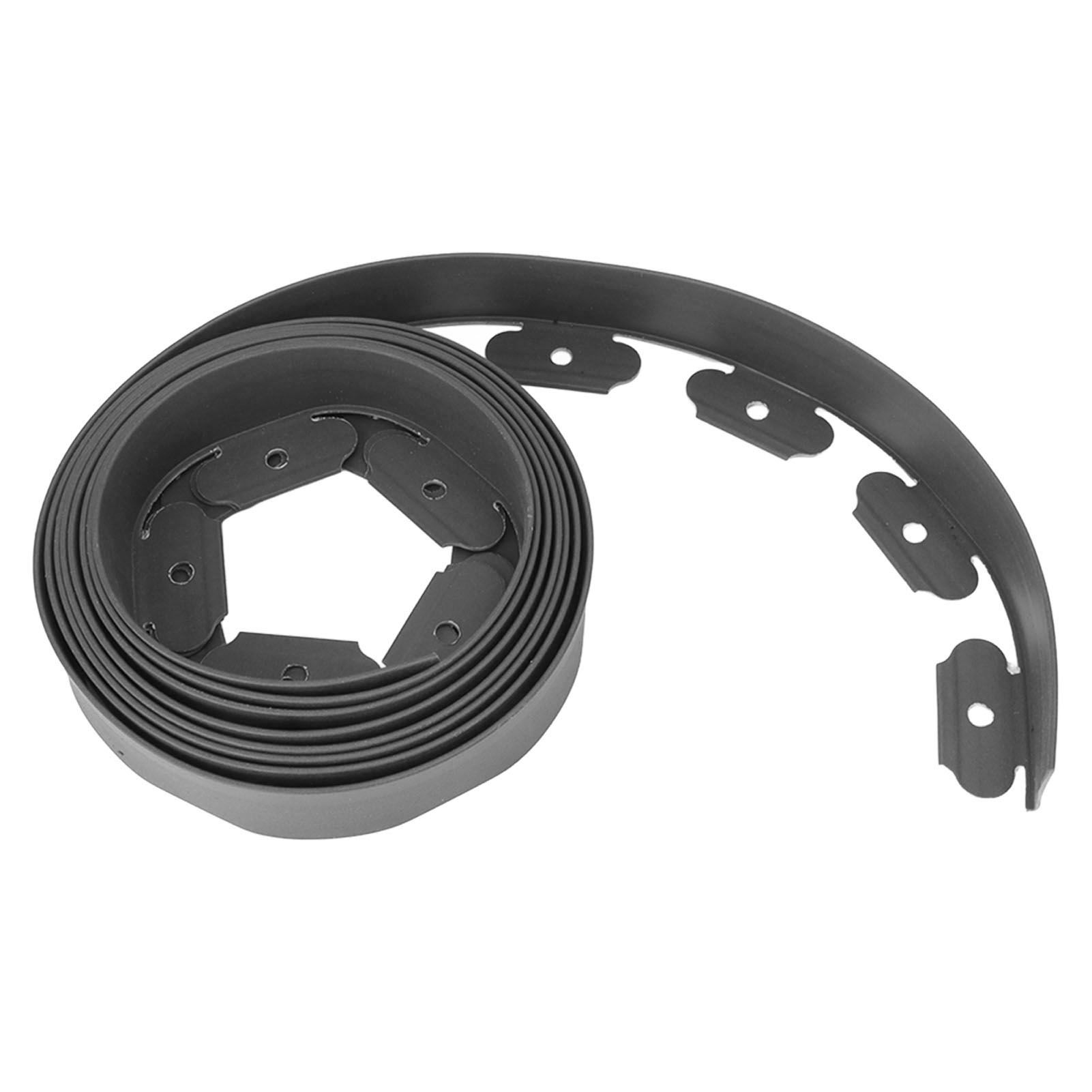 Landscape Edging Kit Lawn Edging Include 15 Spikes PE Garden Edging Border for Landscaping Flower Gardens Lawn - Image 4