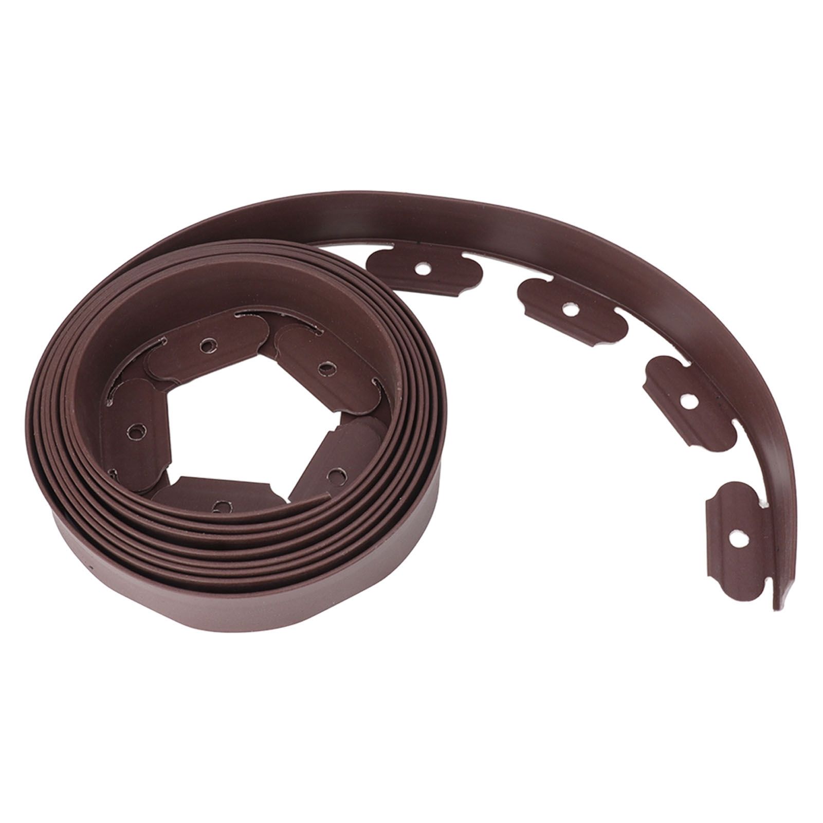 Landscape Edging Kit Lawn Edging Include 15 Spikes PE Garden Edging Border for Landscaping Flower Gardens Lawn - Image 4