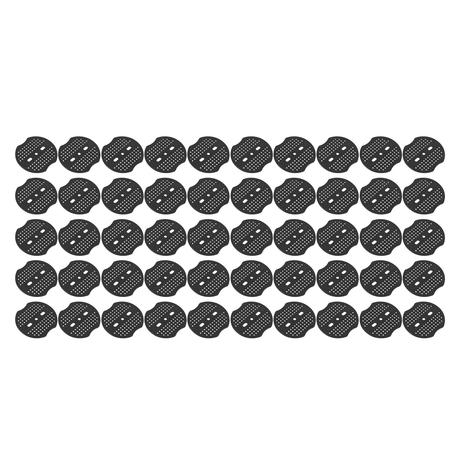 Garden Stakes Gasket Landscape Plastic Gasket Garden Stakes Pad for Weed Barrier Create Sturdier Hold 50pcs - Image 2