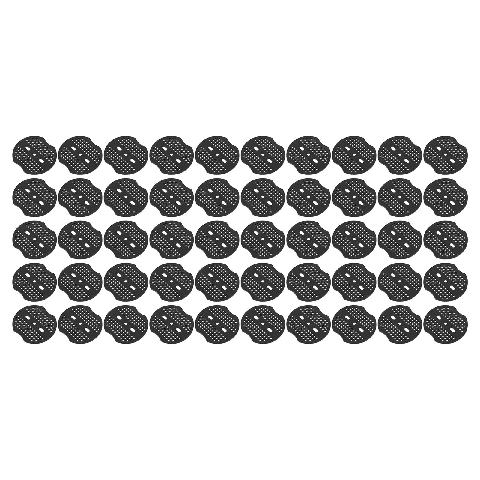 Garden Stakes Gasket Landscape Plastic Gasket Garden Stakes Pad for Weed Barrier Create Sturdier Hold 50pcs - Image 3