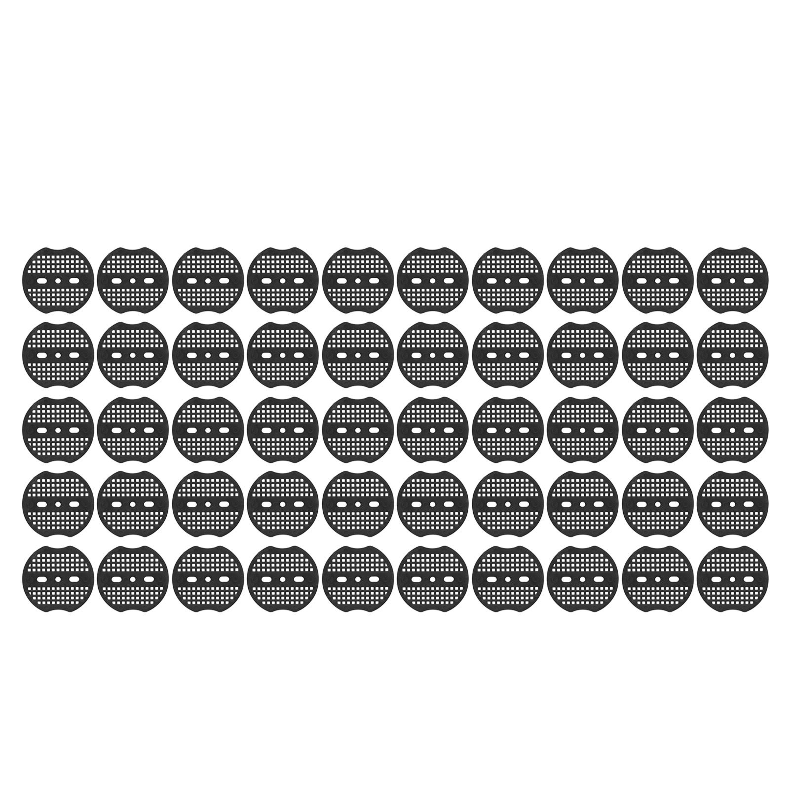 Garden Stakes Gasket Landscape Plastic Gasket Garden Stakes Pad for Weed Barrier Create Sturdier Hold 50pcs - Image 4