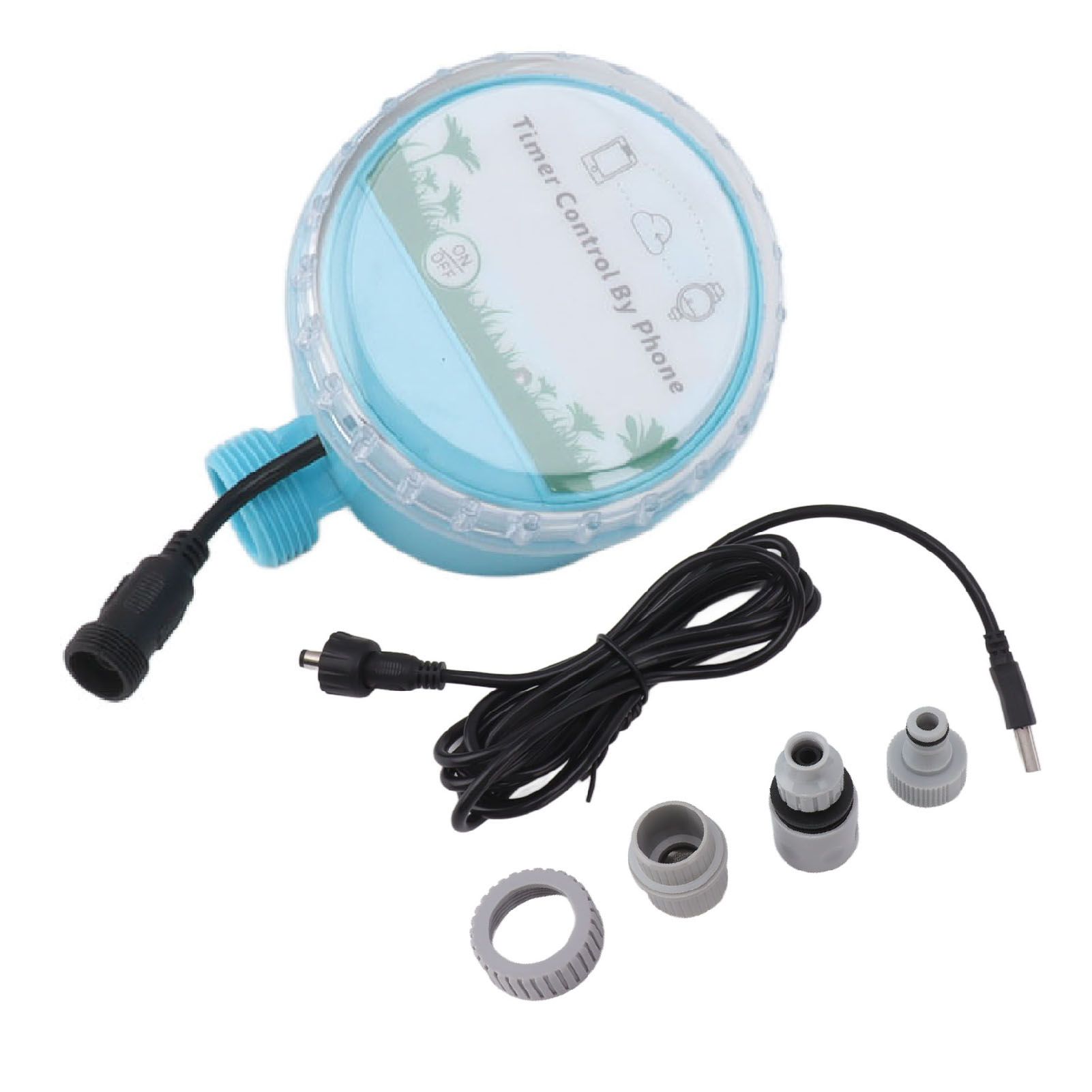 Sprinkler Timer Plastic WiFi and Bluetooth Control IP68 Garden Irrigation Timer for Garden Farm Park - Image 1
