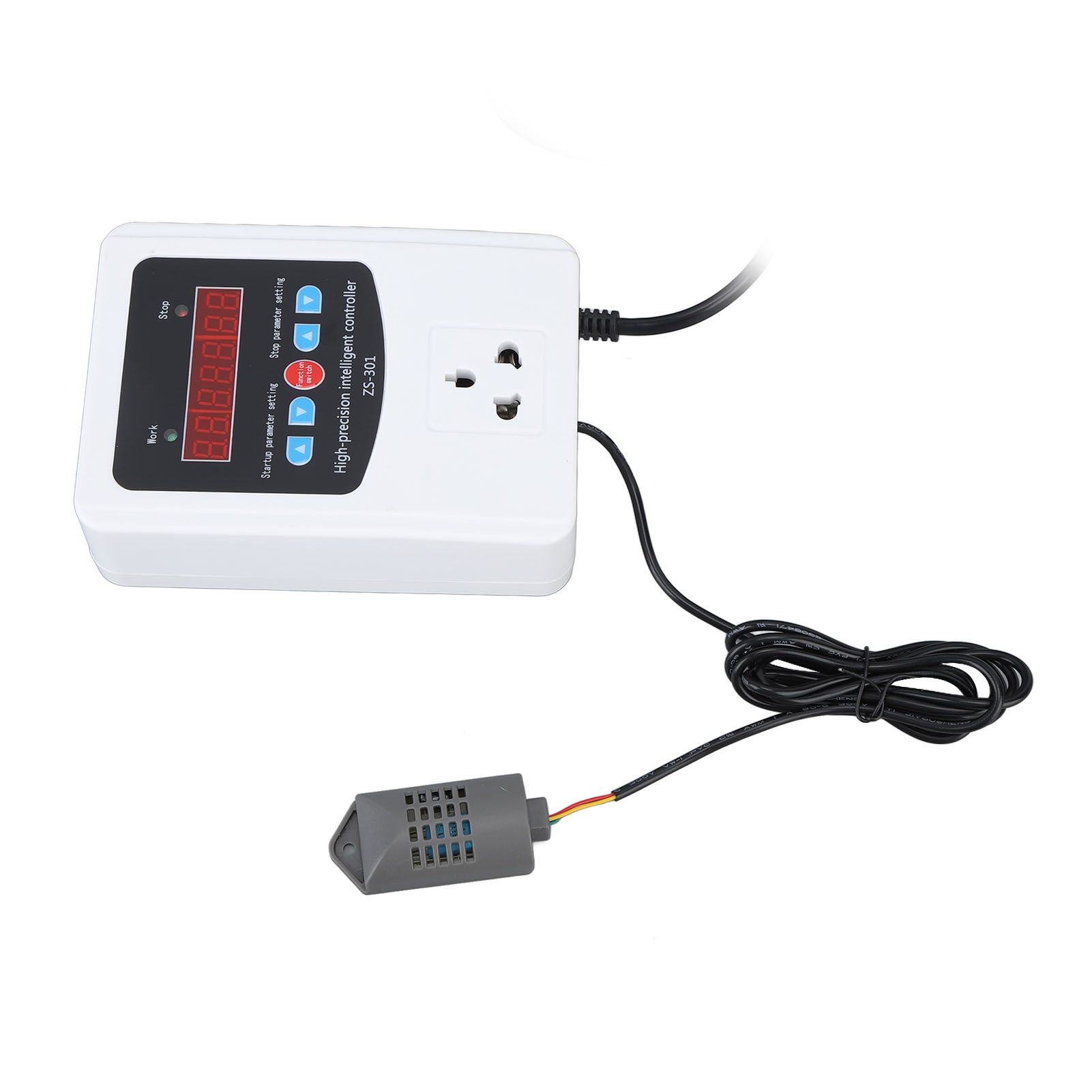 1500W Digital Humidity Controller LCD Display Humidistat Plastic Timing Air Humidity Controller for Home Farm Greenhouse AU Standard 220V - Image 3