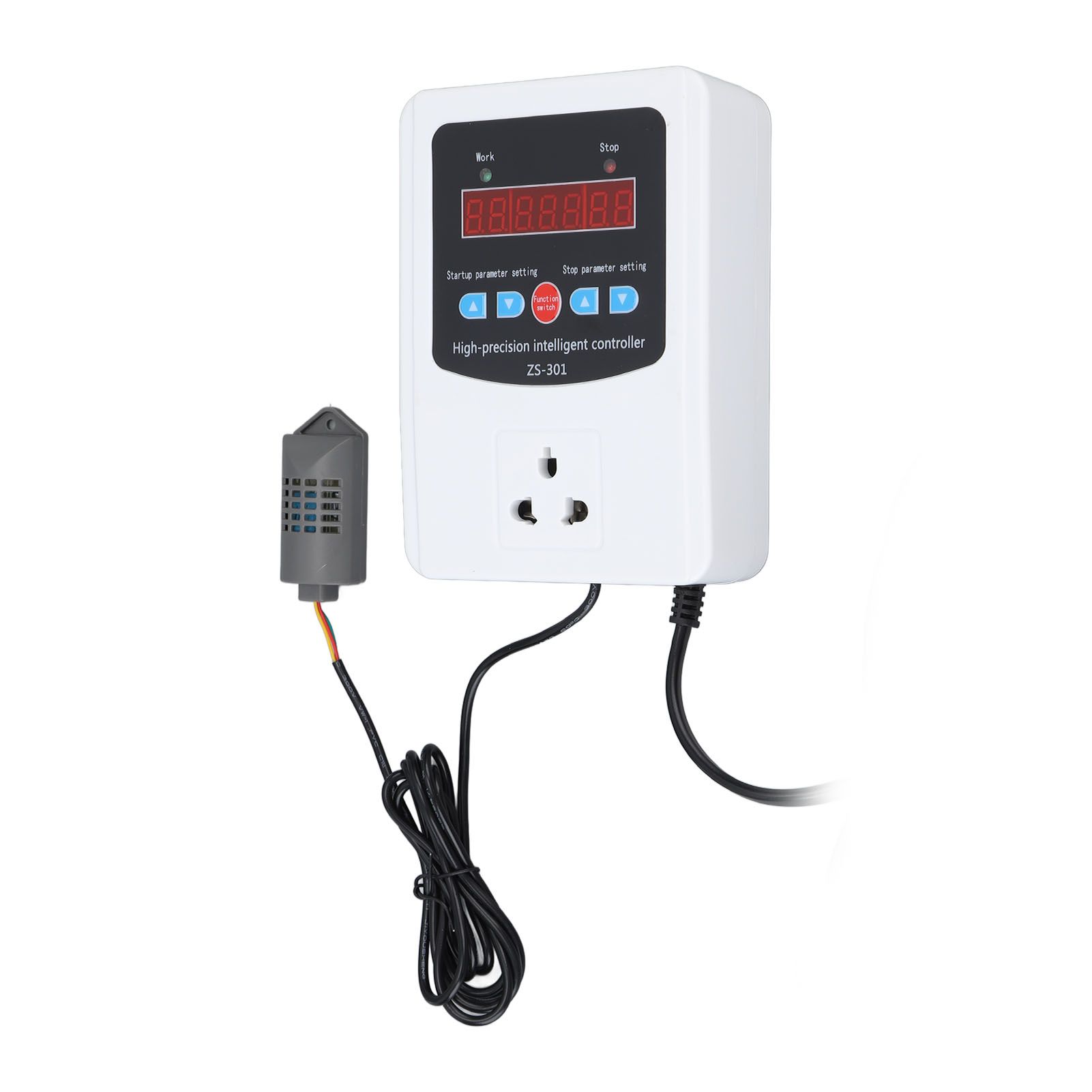 1500W Digital Humidity Controller LCD Display Humidistat Plastic Timing Air Humidity Controller for Home Farm Greenhouse AU Standard 220V - Image 4