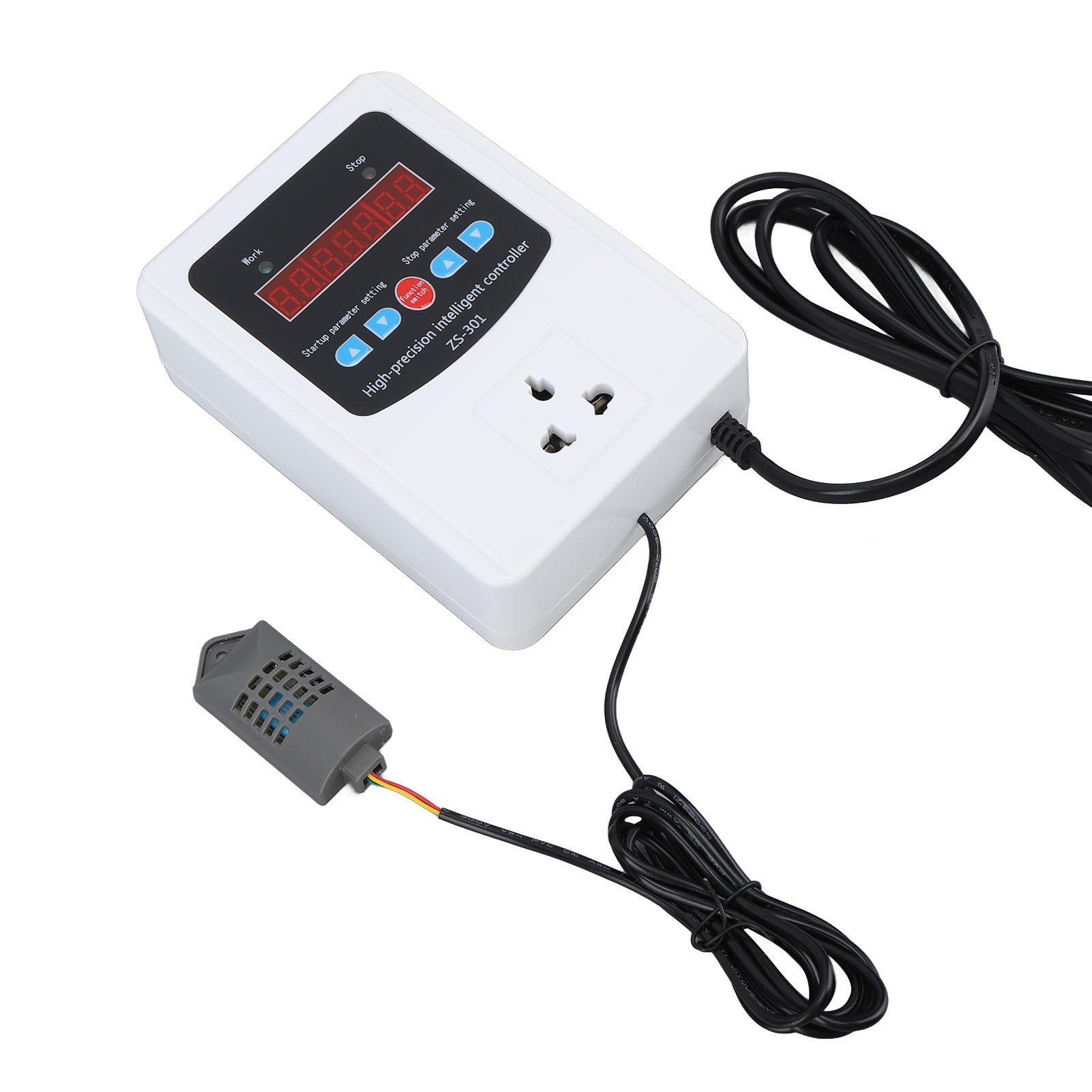 1500W Digital Humidity Controller LCD Display Humidistat Plastic Timing Air Humidity Controller for Home Farm Greenhouse AU Standard 220V - Image 7
