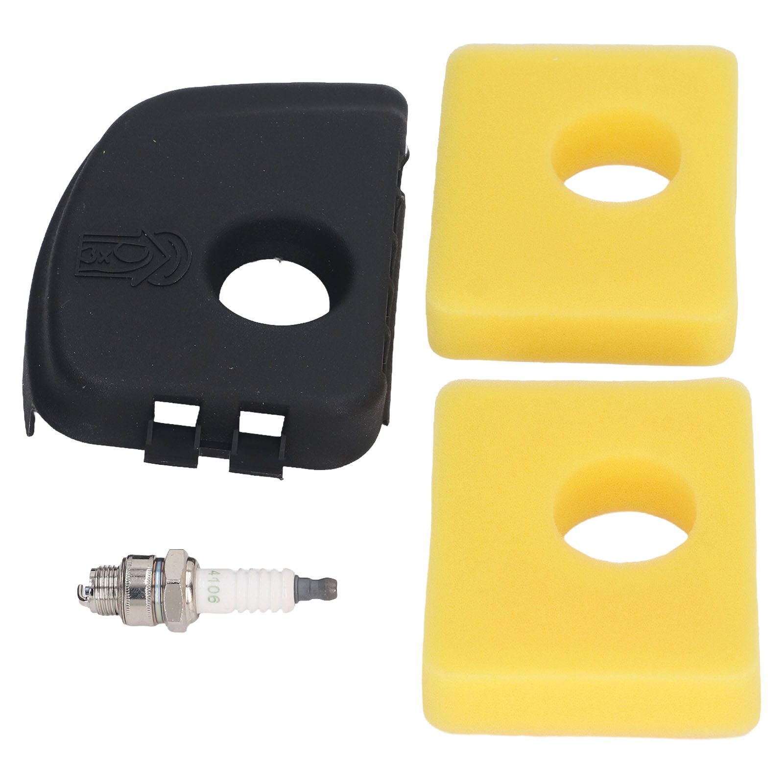 590581Air Filter Cover Air Filter Spark Plug Kit Replacement for 450E 500E 125CC Series Engine 799579 - Image 4