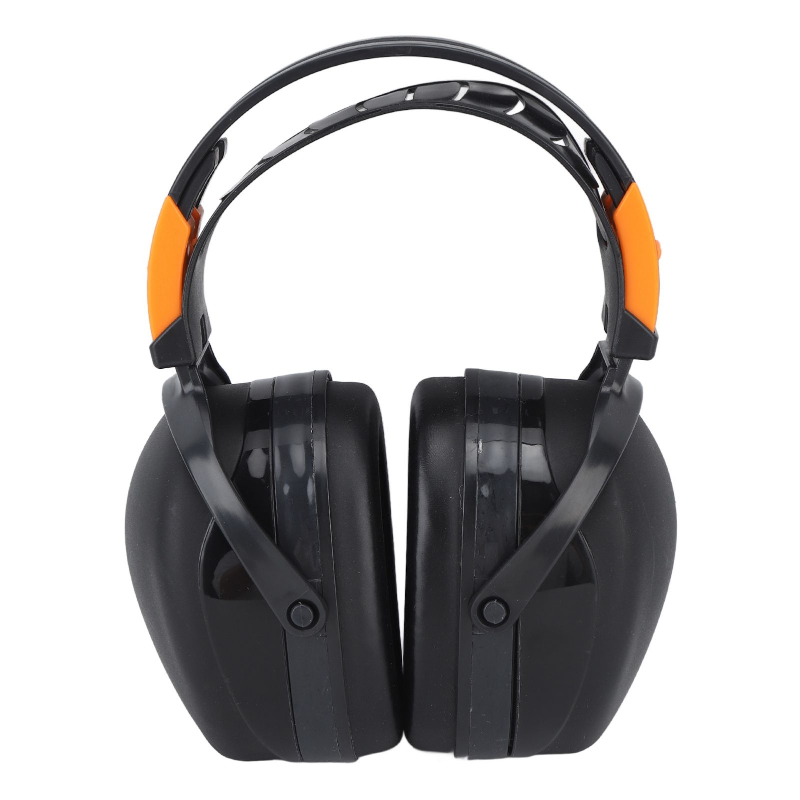 Noise Reduction Earmuffs Foldable Lightweight Hearing Protection Safety Over Head Ear Muff for Garden Shooting Mowing Black - Image 1