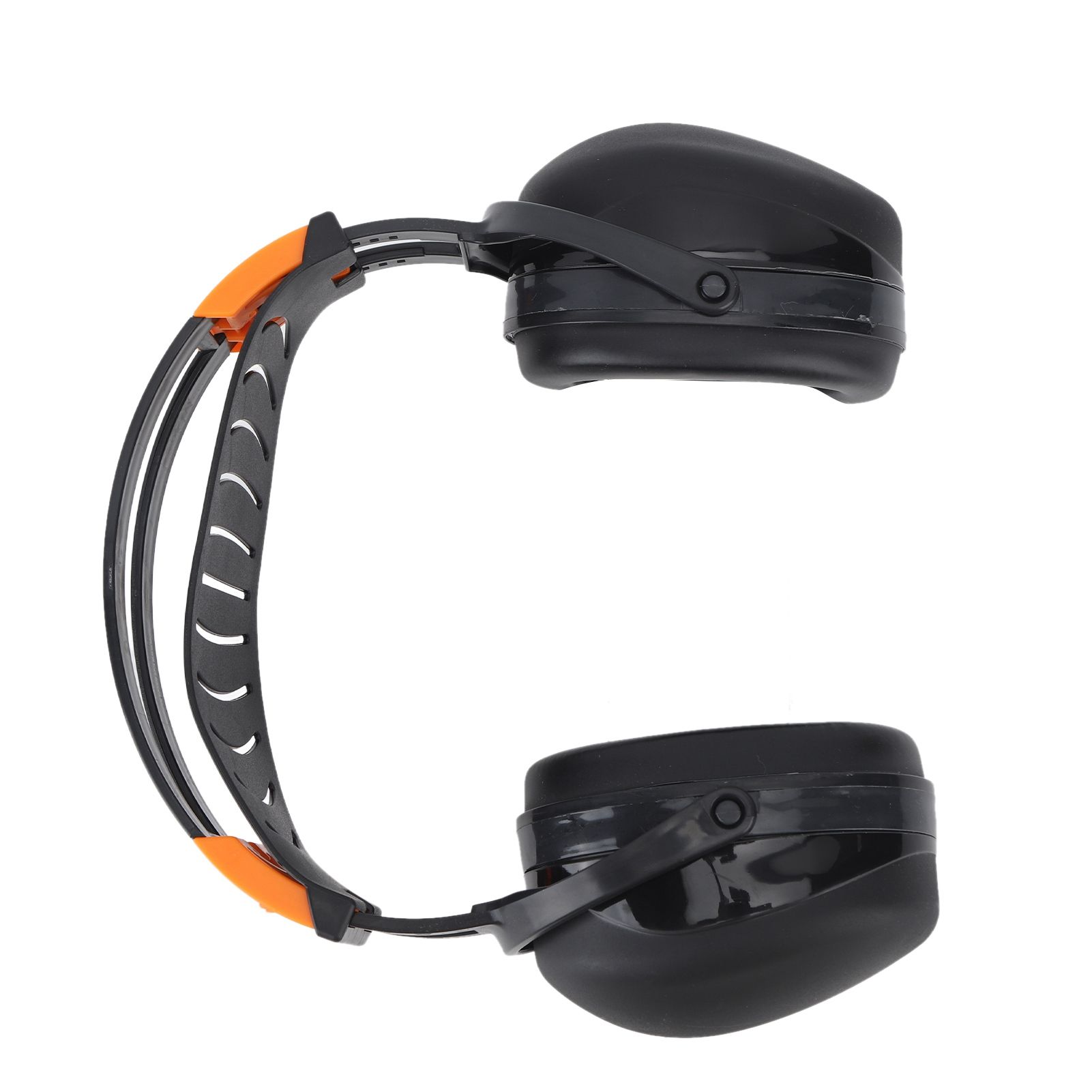 Noise Reduction Earmuffs Foldable Lightweight Hearing Protection Safety Over Head Ear Muff for Garden Shooting Mowing Black - Image 8