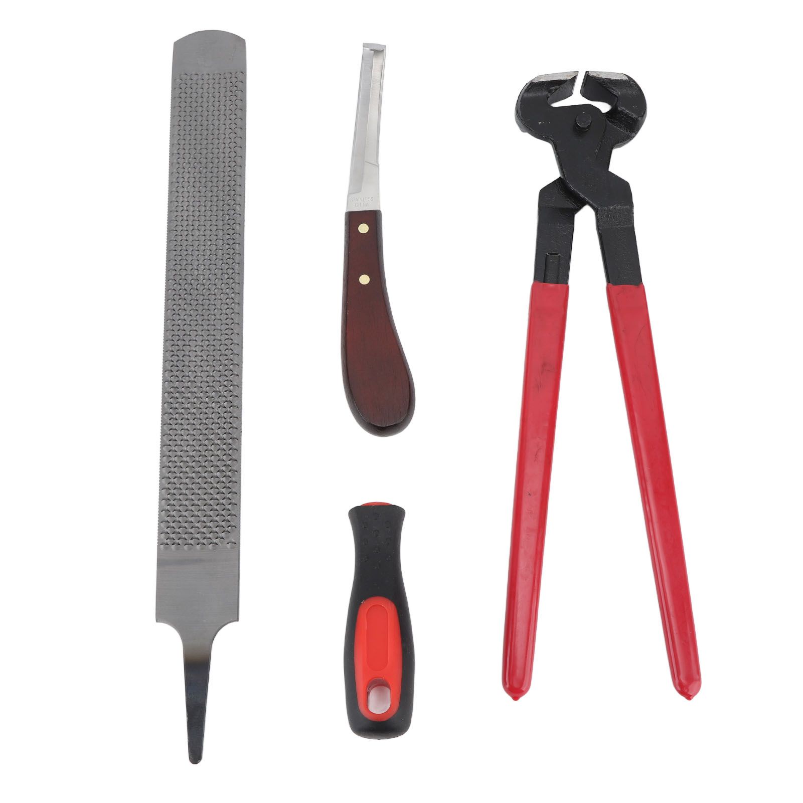 Hoof Repair Tool Kit Steel Double Sided File Hoof Trimmer Tool Kit for Horses Cattle Sheep Donkeys - Image 5