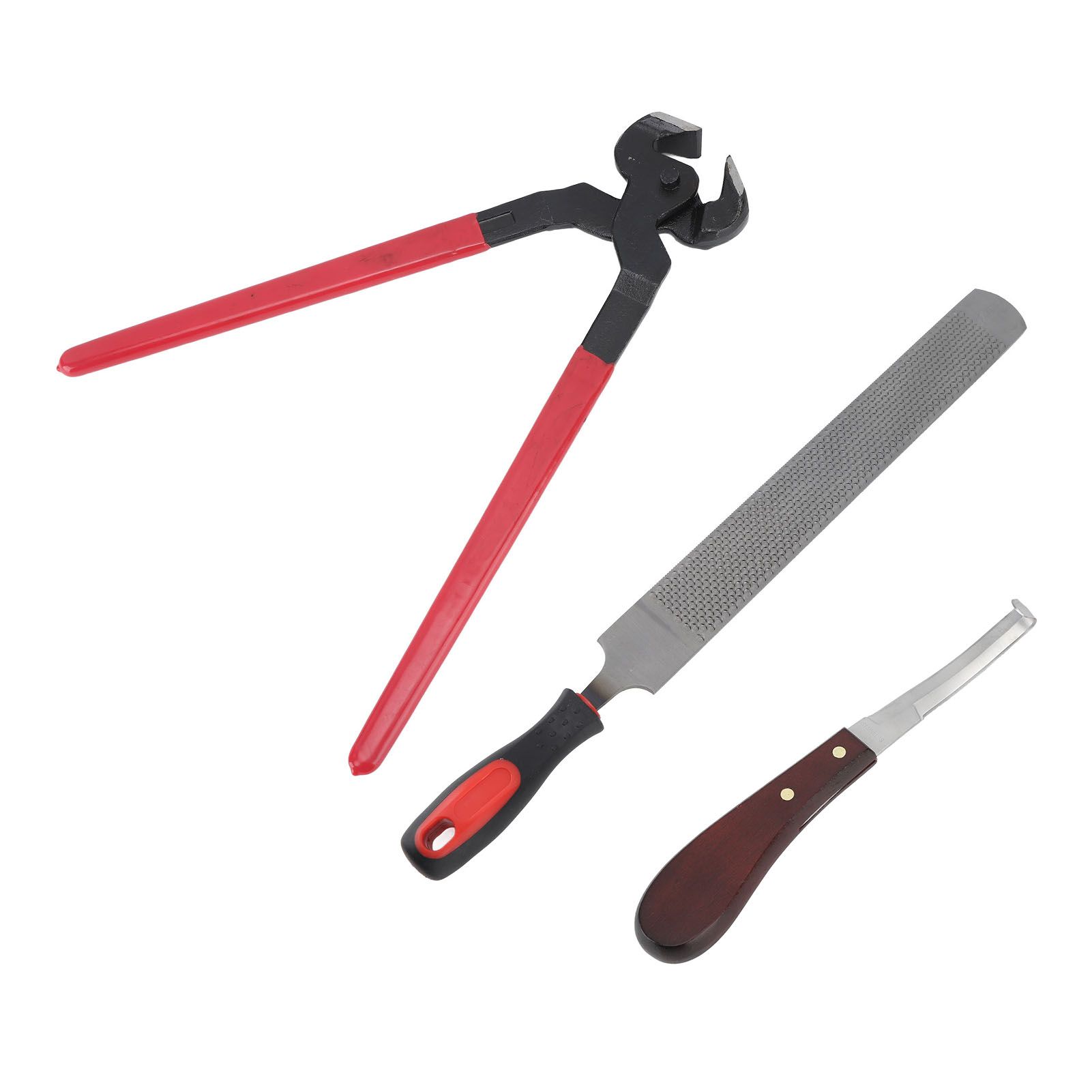 Hoof Repair Tool Kit Steel Double Sided File Hoof Trimmer Tool Kit for Horses Cattle Sheep Donkeys - Image 6