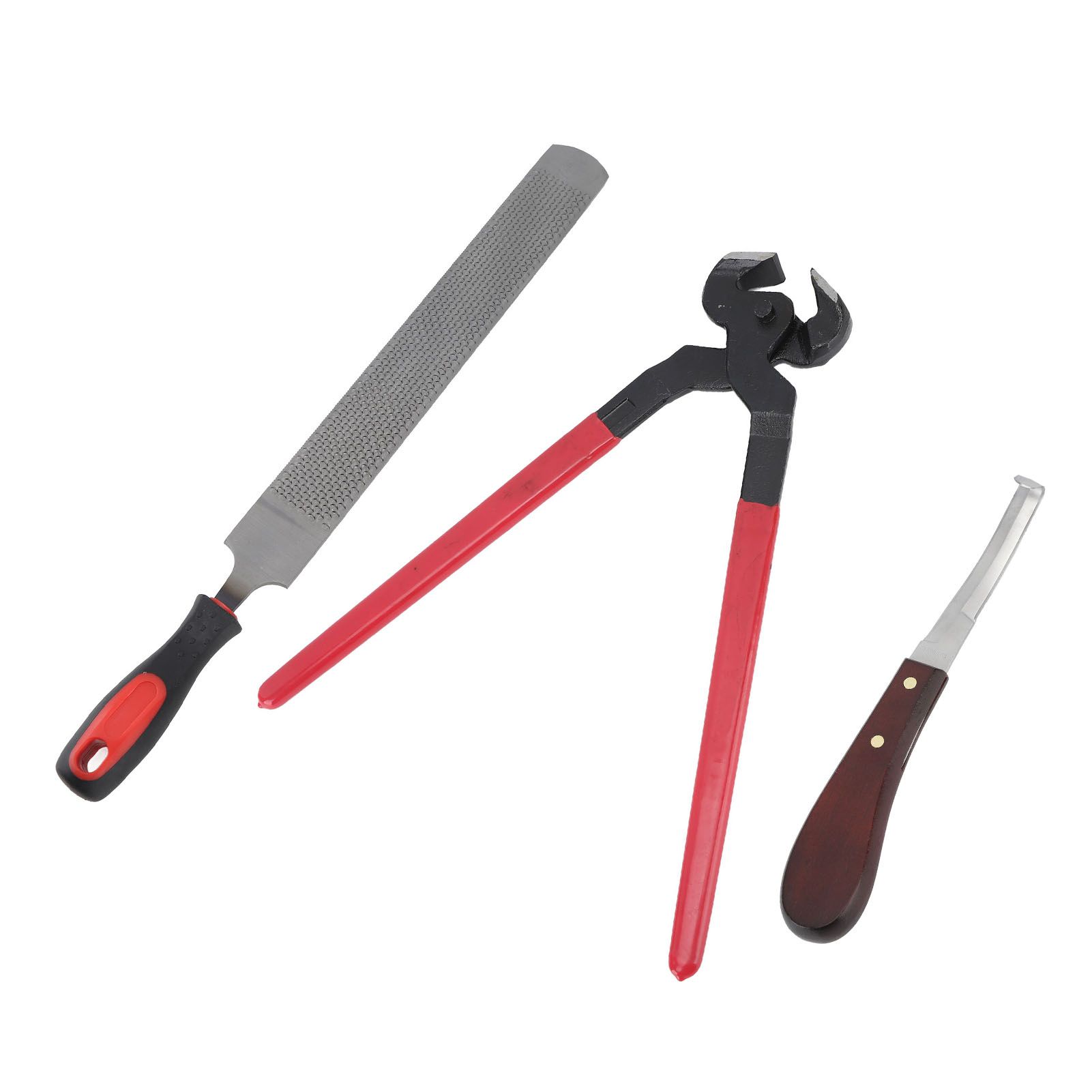 Hoof Repair Tool Kit Steel Double Sided File Hoof Trimmer Tool Kit for Horses Cattle Sheep Donkeys - Image 7
