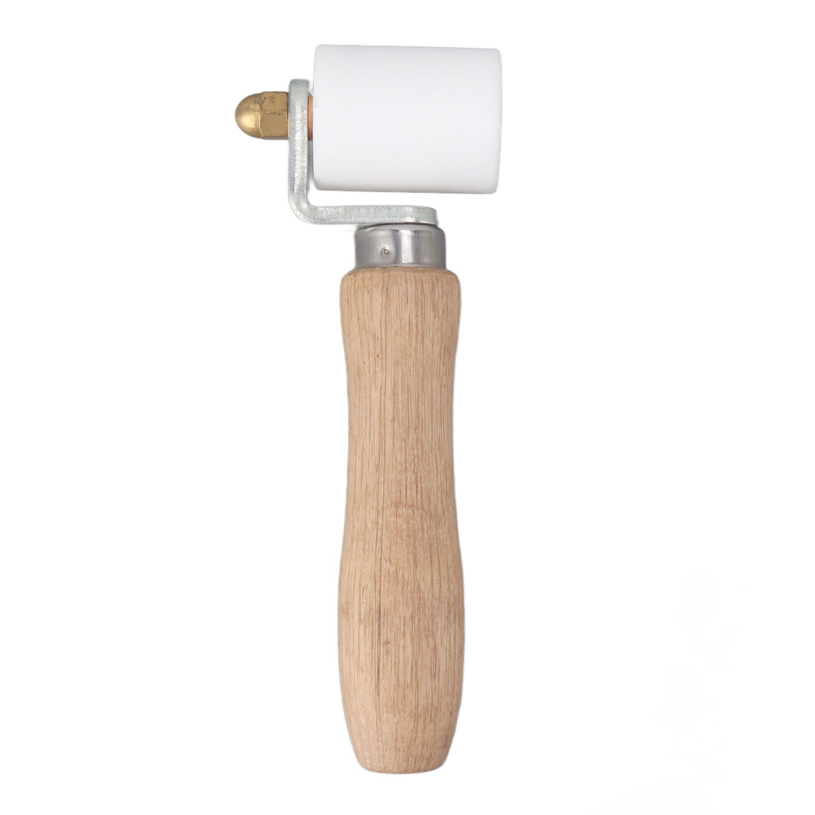 40mm Seam Roller High Temperature Resistant Seam Hand Pressure Roller for PVC Welding White - Image 1