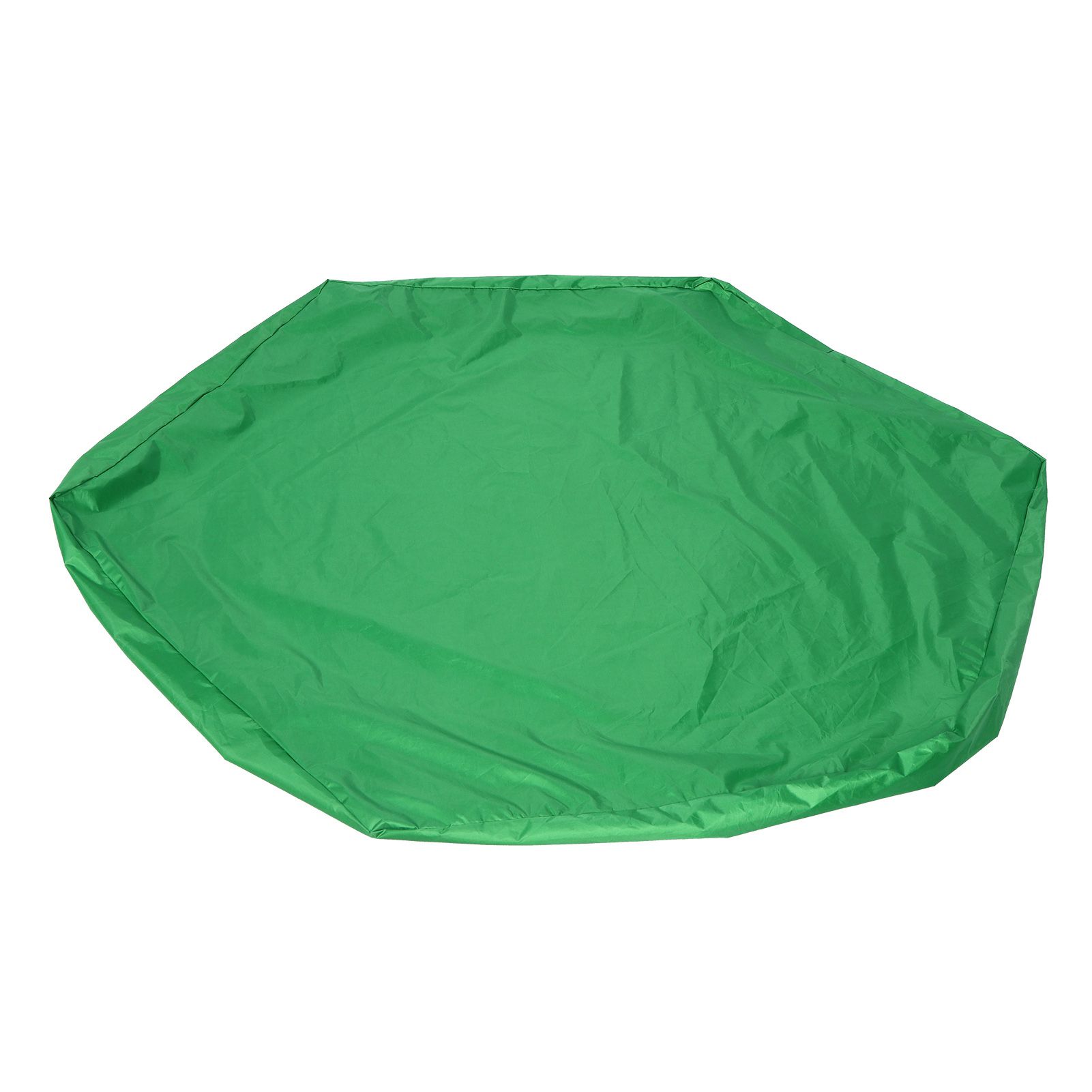 Sandbox Cover Hexagon Sandpit Sand Toys Cover Waterproof Pool Cover with Drawstring for Outdoor Garden Green - Image 3