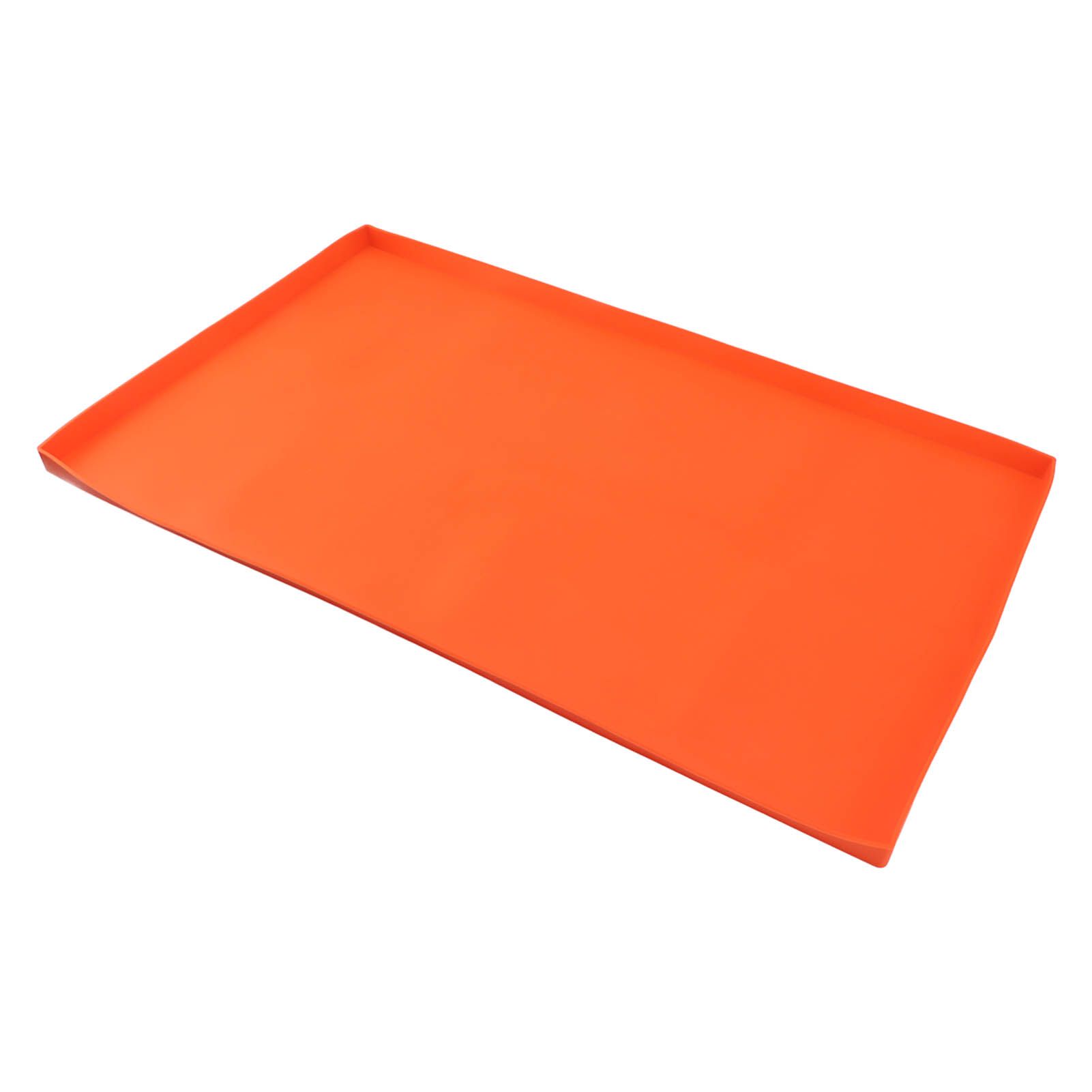 Silicone Griddle Mat Silicone Protective Mat Cover Grill Cover for Blackstone Griddle Top 36 Inch Orange - Image 2