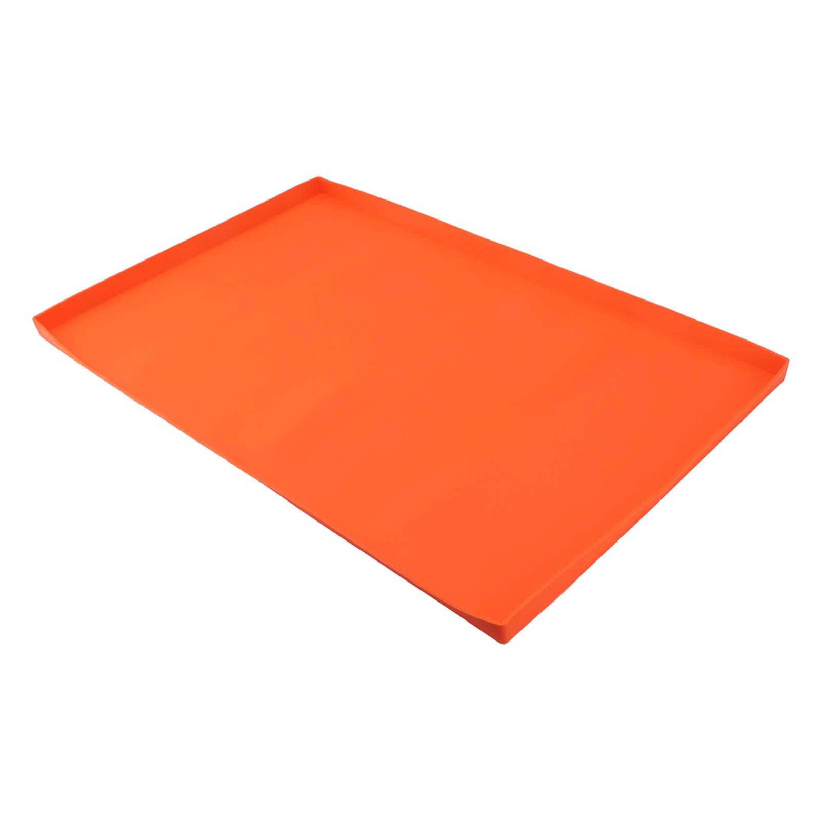 Silicone Griddle Mat Silicone Protective Mat Cover Grill Cover for Blackstone Griddle Top 36 Inch Orange - Image 6