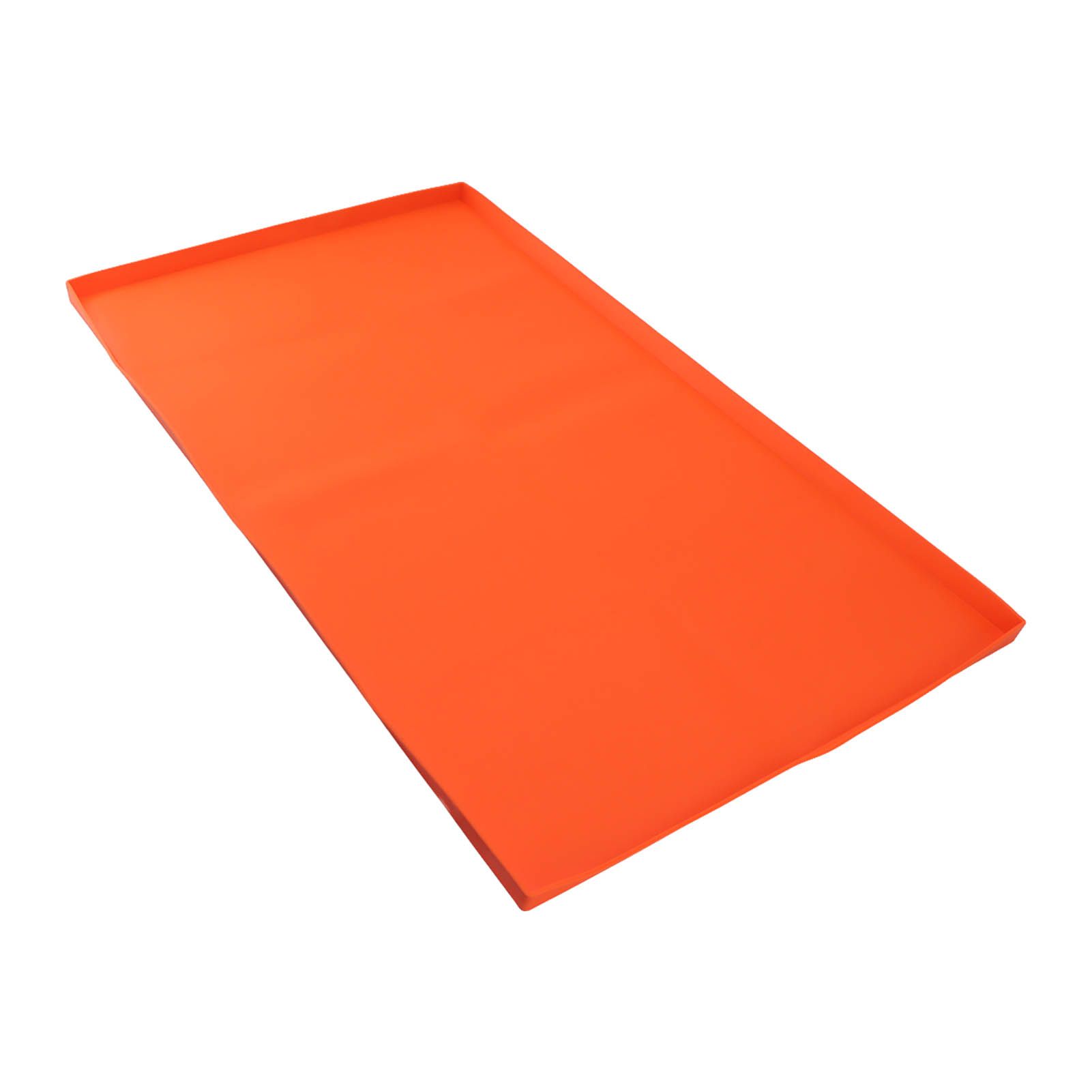 Silicone Griddle Mat Silicone Protective Mat Cover Grill Cover for Blackstone Griddle Top 36 Inch Orange - Image 8